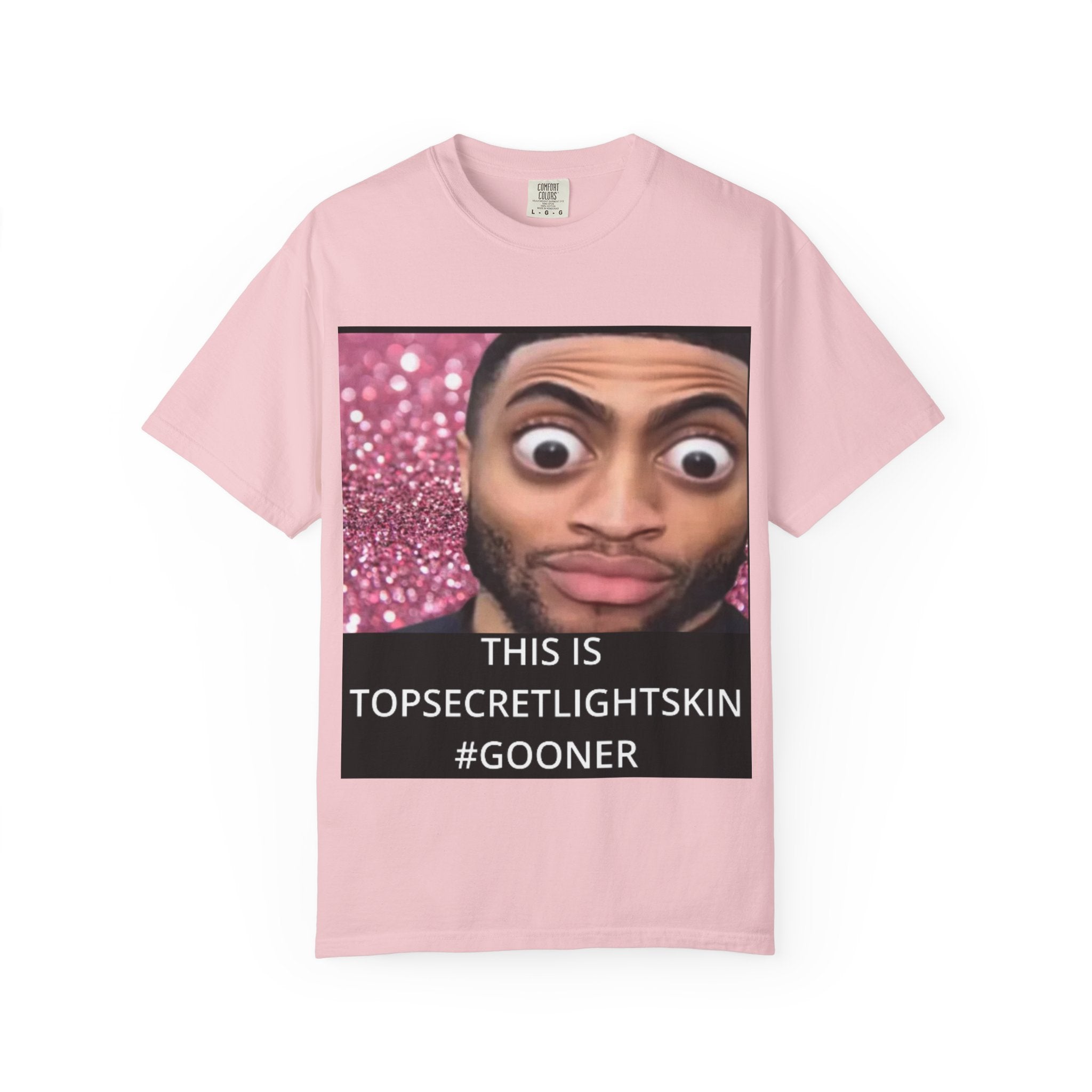 Zesty TSLS Meme Face T-Shirt | This Is TopSecretLightSkin #Gooner