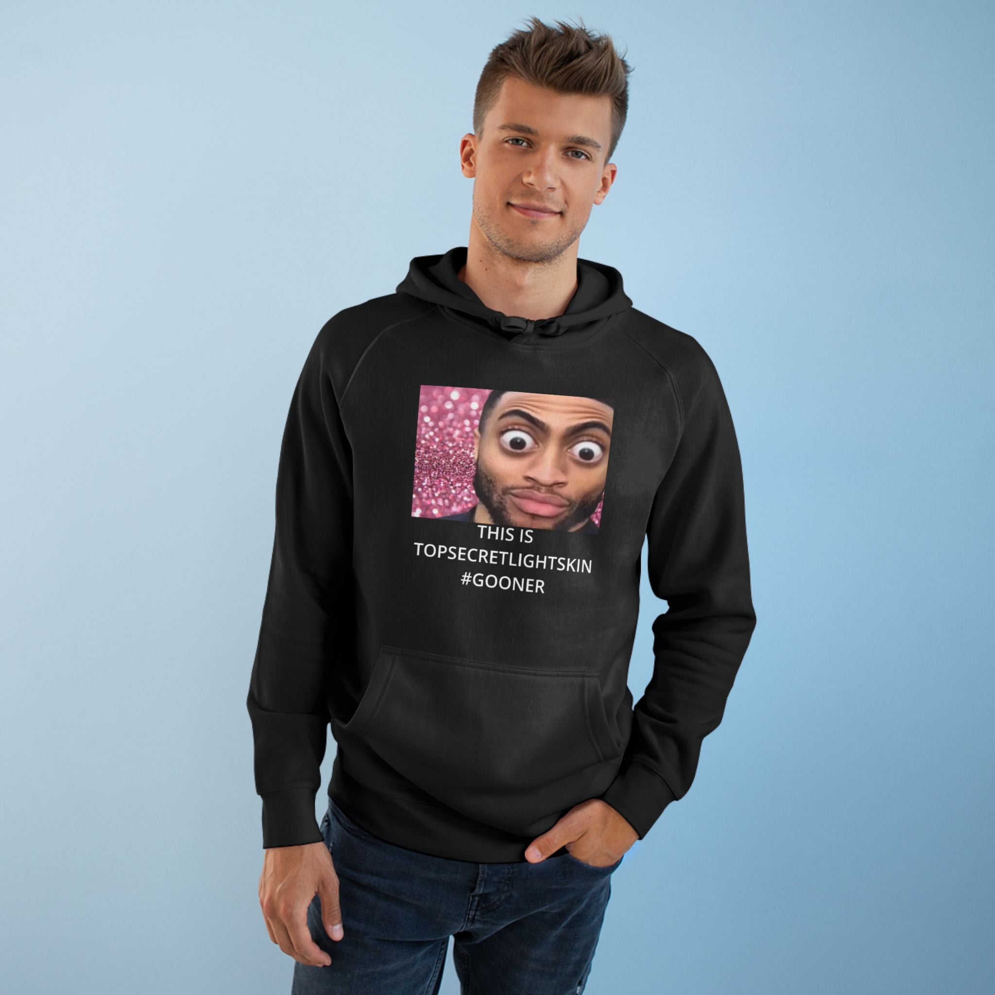 Zesty TSLS Meme Hoodie | This Is Topsecretlightskin #Gooner
