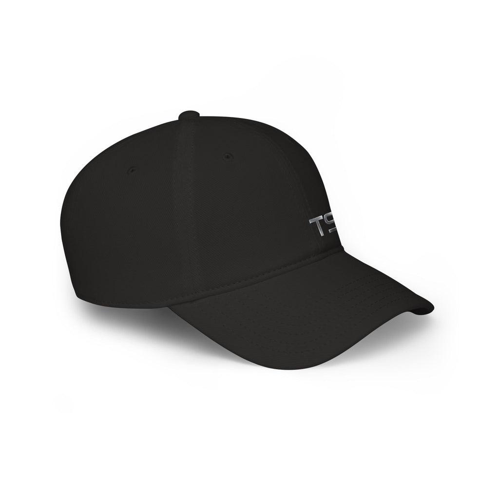TSLS Embroidered Low Profile Baseball Cap — Red Casual Sport Hat