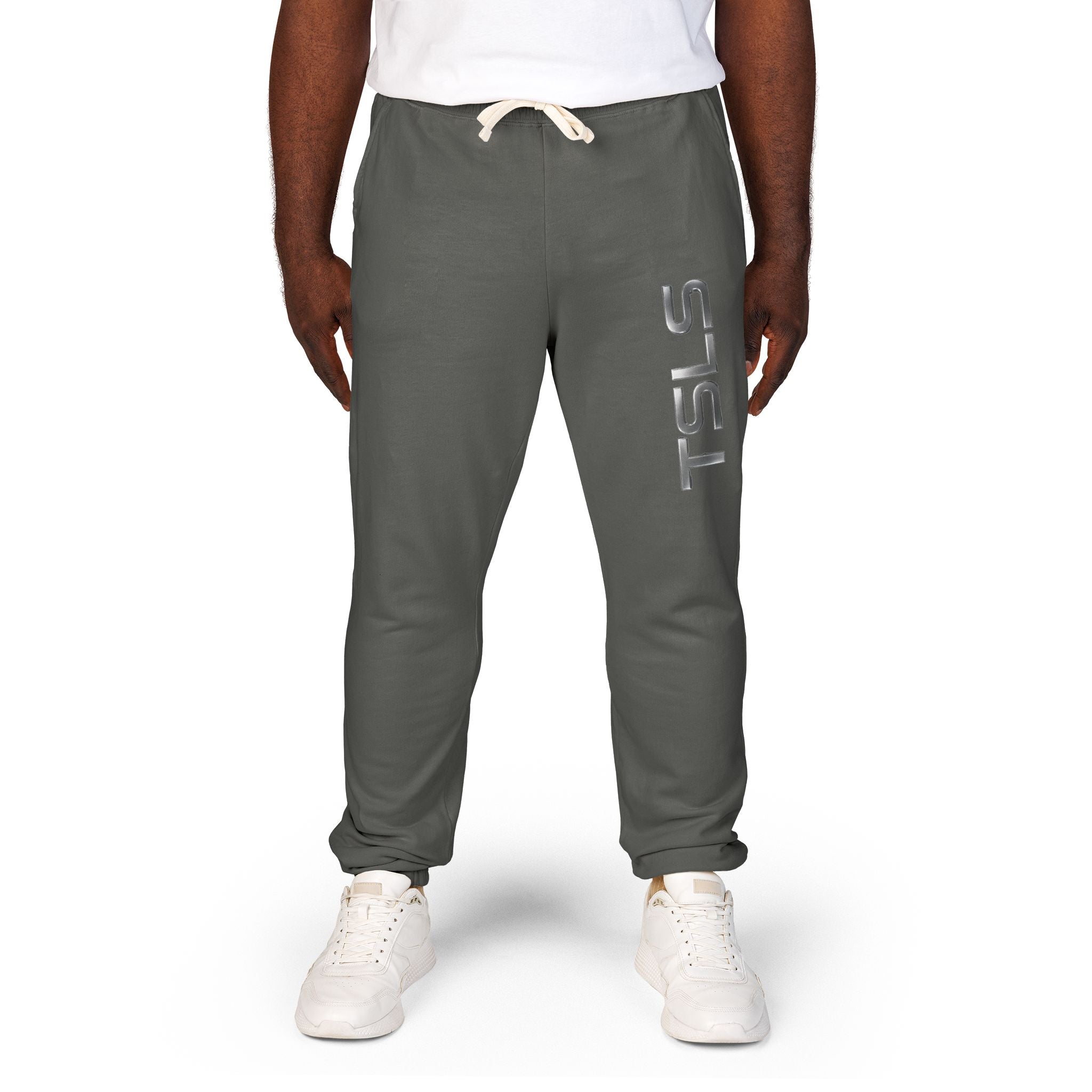 TSLS Logo Sweatpants — Garment-Dyed Fleece Joggers