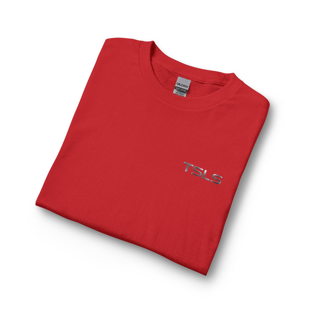 Sunset Drive Long Sleeve Tee — Beach Palm Photo Back Print