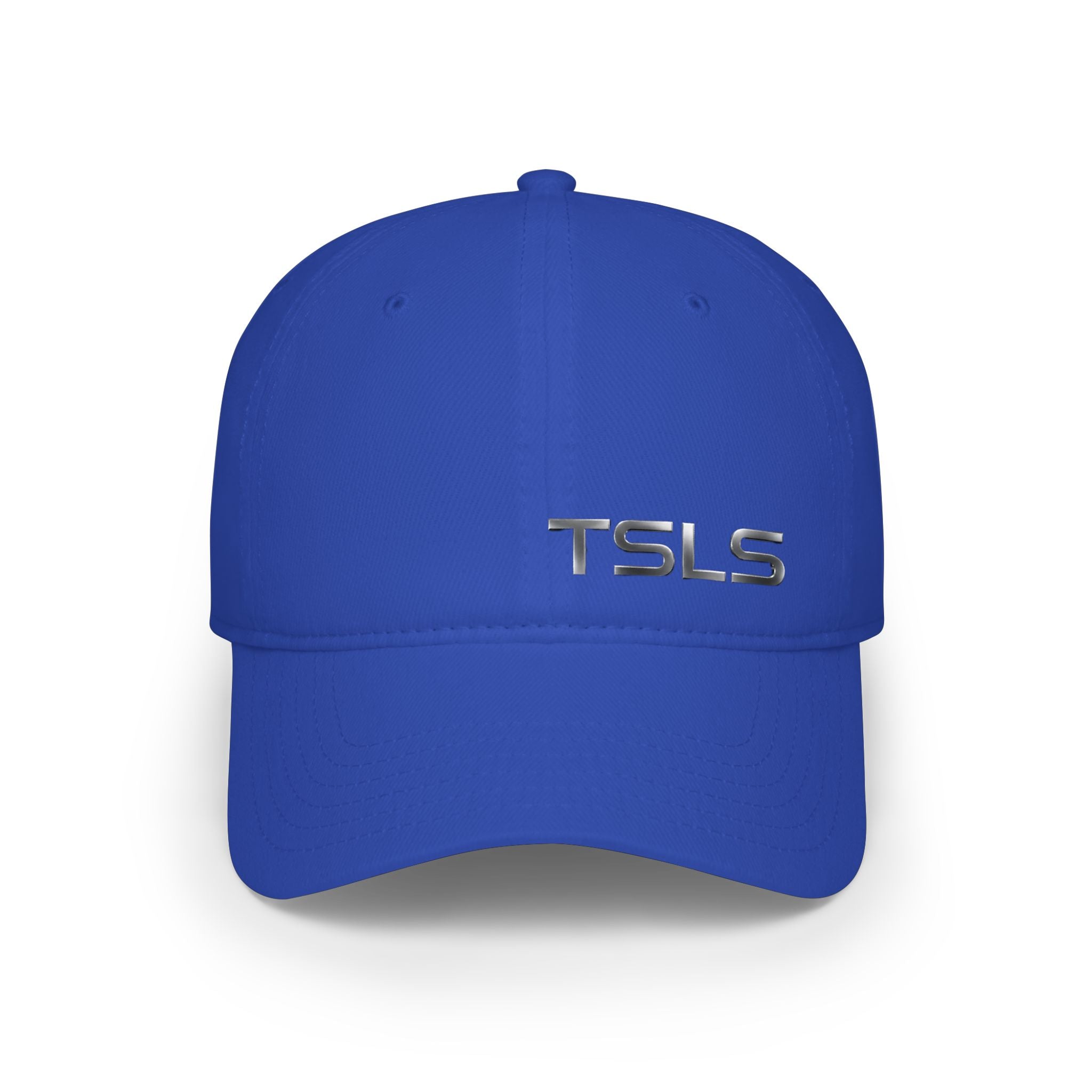TSLS Embroidered Low Profile Baseball Cap — Red Casual Sport Hat