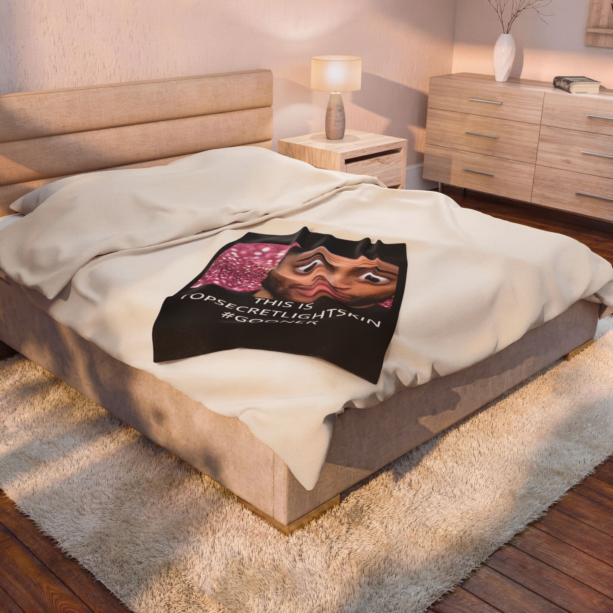 Zesty TSLS Meme Blanket | Velveteen Plush Throw