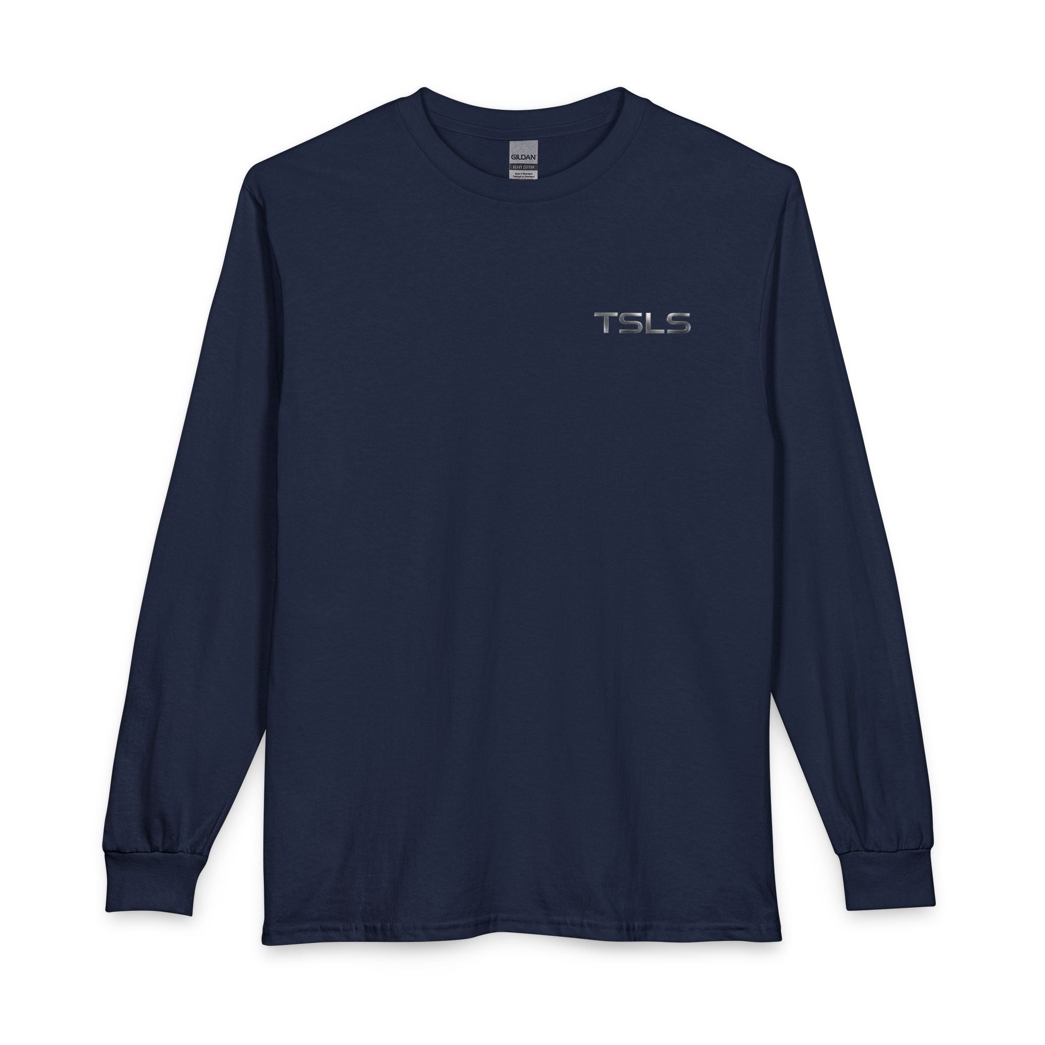 Sunset Drive Long Sleeve Tee — Beach Palm Photo Back Print