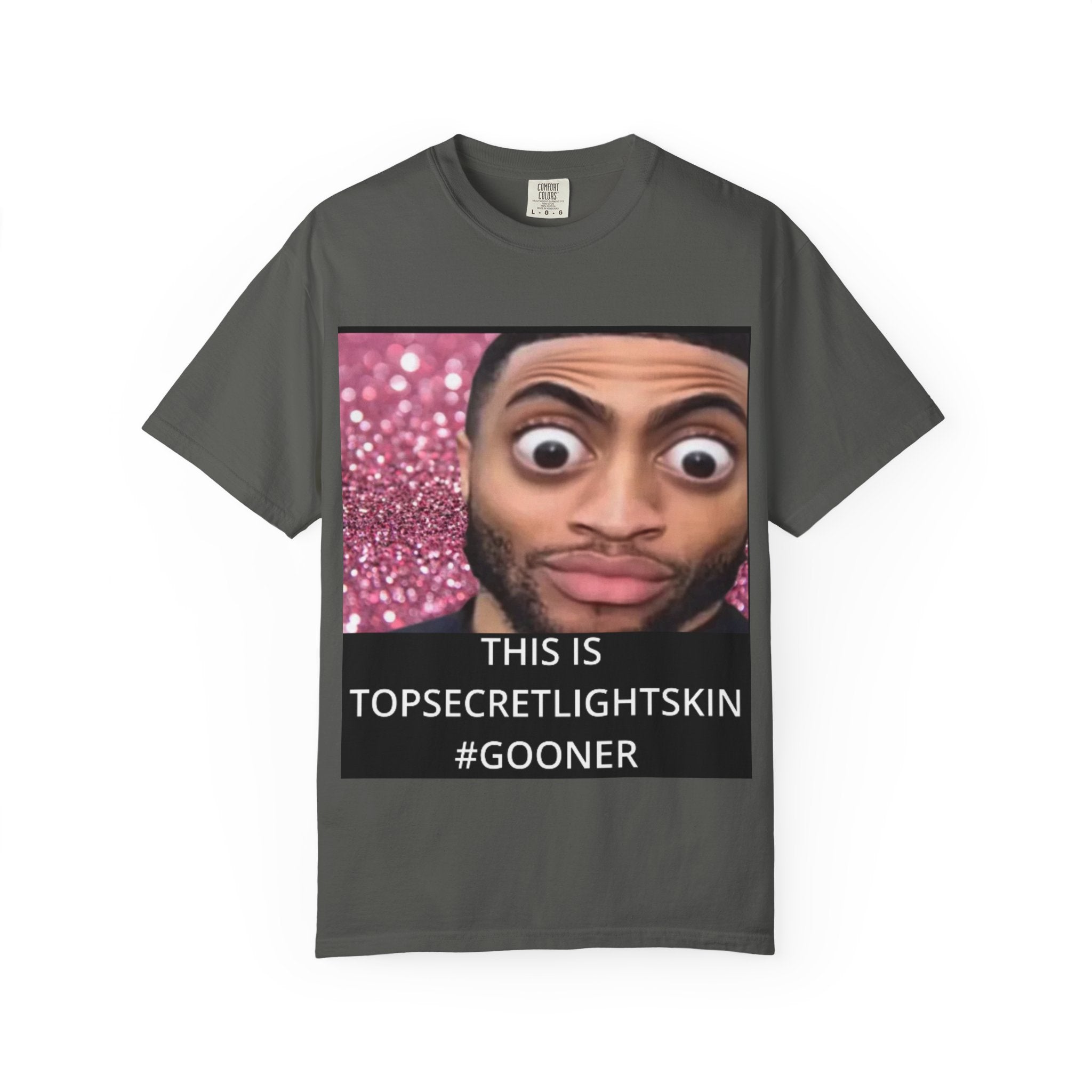 Zesty TSLS Meme Face T-Shirt | This Is TopSecretLightSkin #Gooner