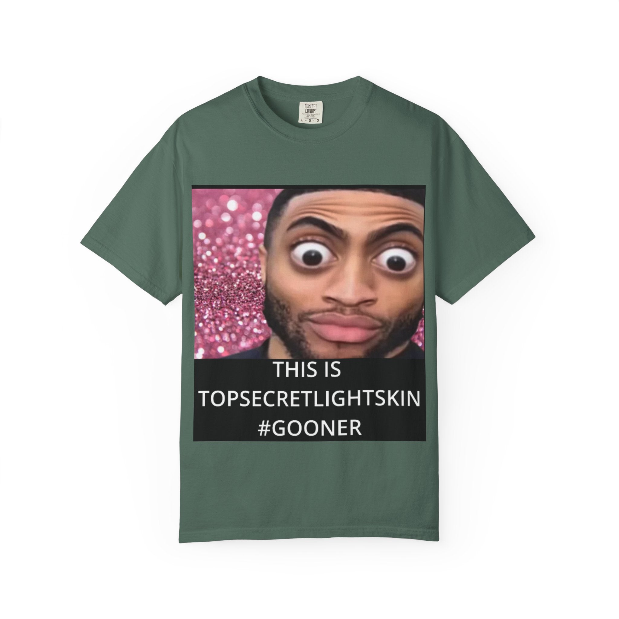 Zesty TSLS Meme Face T-Shirt | This Is TopSecretLightSkin #Gooner
