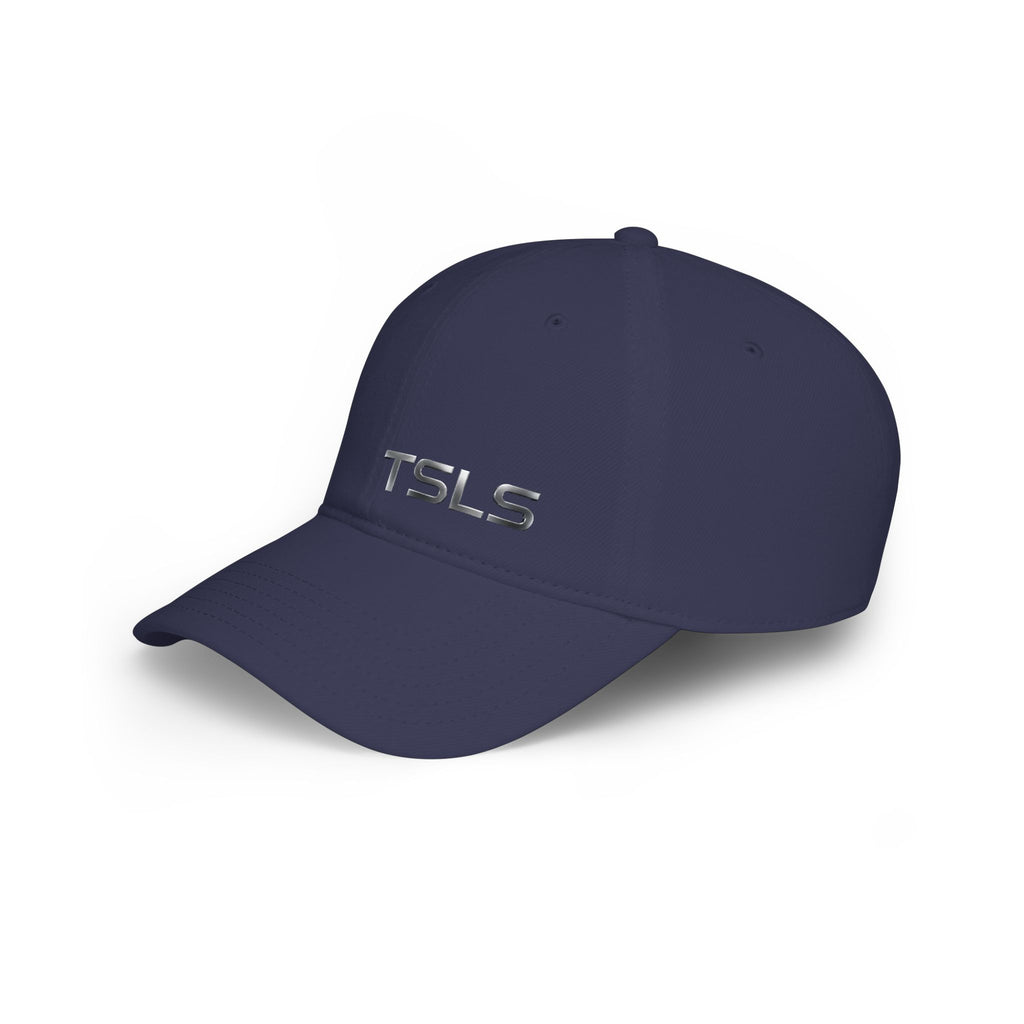 TSLS Embroidered Low Profile Baseball Cap — Red Casual Sport Hat