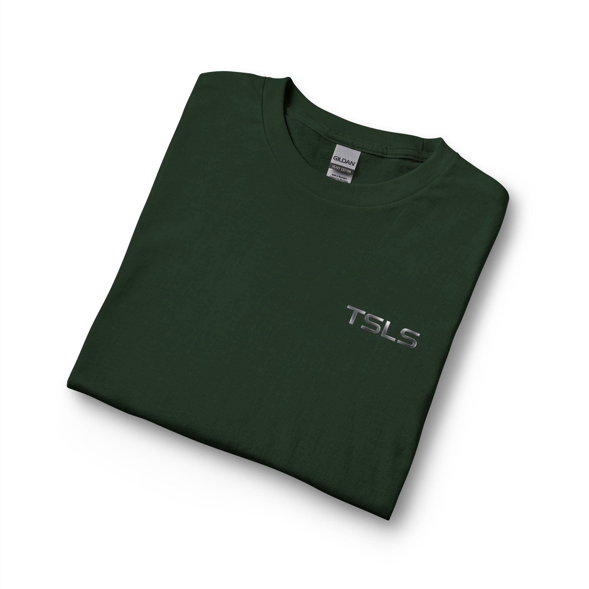 Sunset Drive Long Sleeve Tee — Beach Palm Photo Back Print