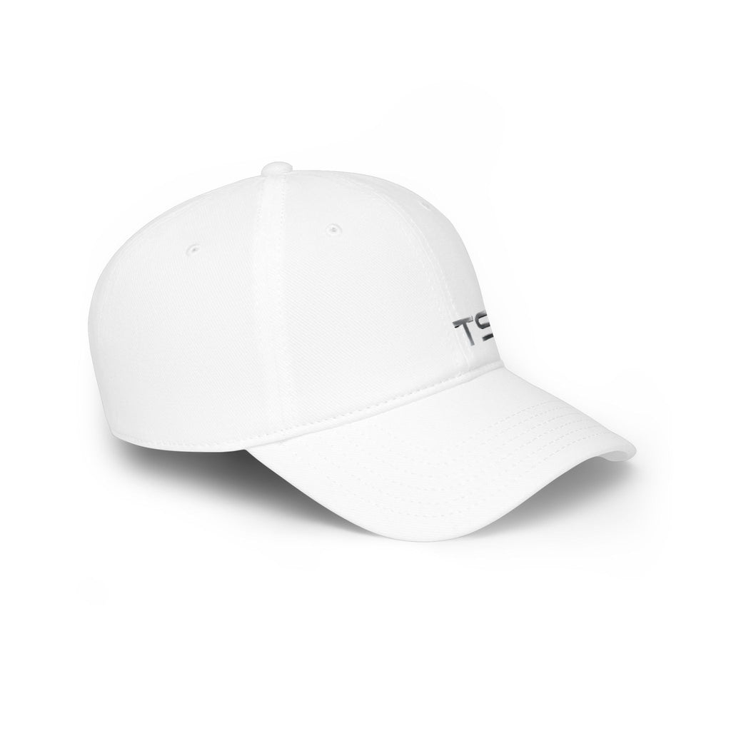 TSLS Embroidered Low Profile Baseball Cap — Red Casual Sport Hat