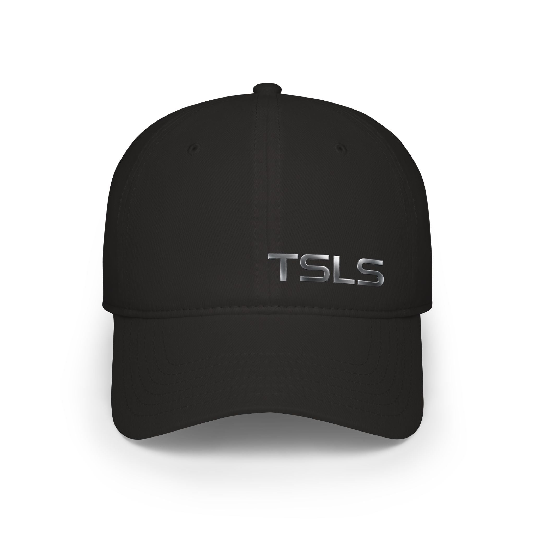 TSLS Embroidered Low Profile Baseball Cap — Red Casual Sport Hat