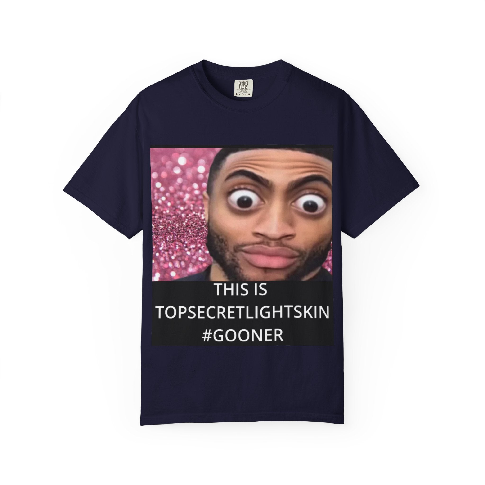 Zesty TSLS Meme Face T-Shirt | This Is TopSecretLightSkin #Gooner