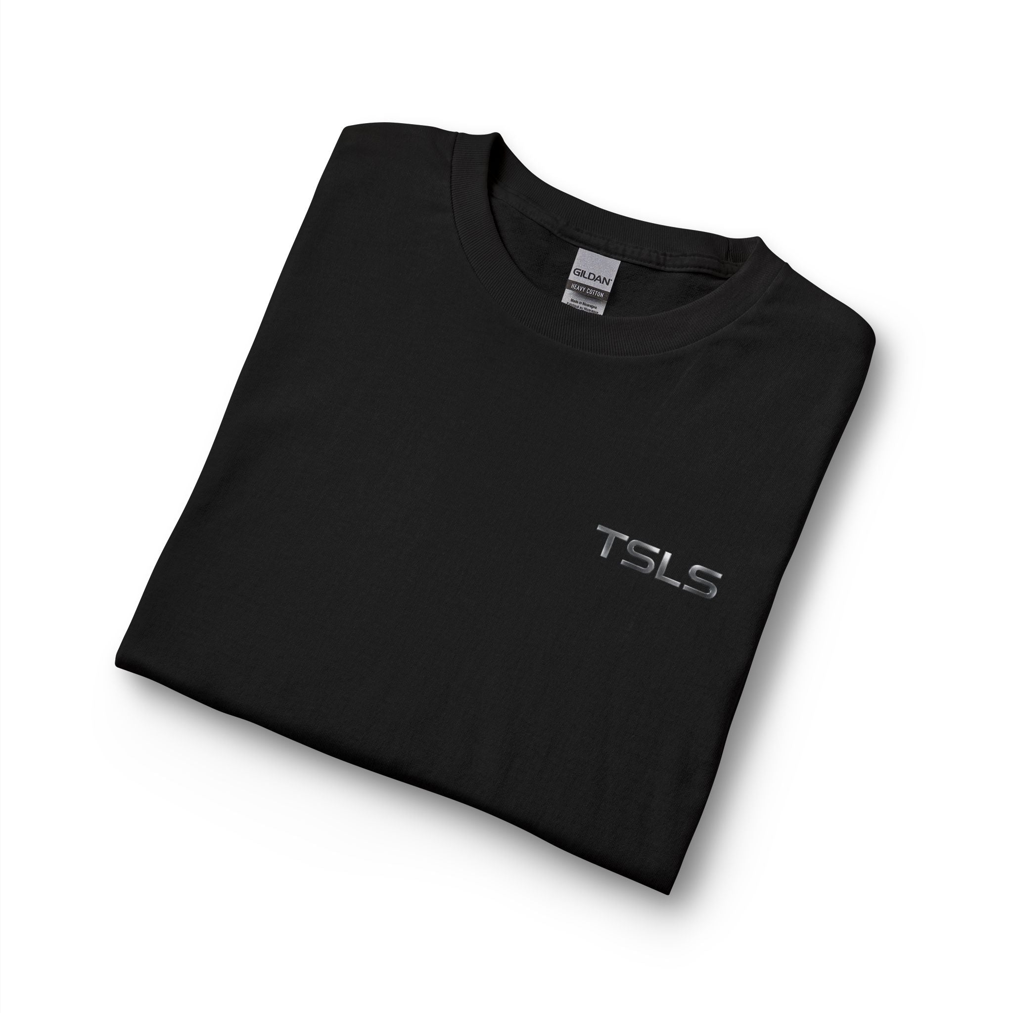 Sunset Drive Long Sleeve Tee — Beach Palm Photo Back Print