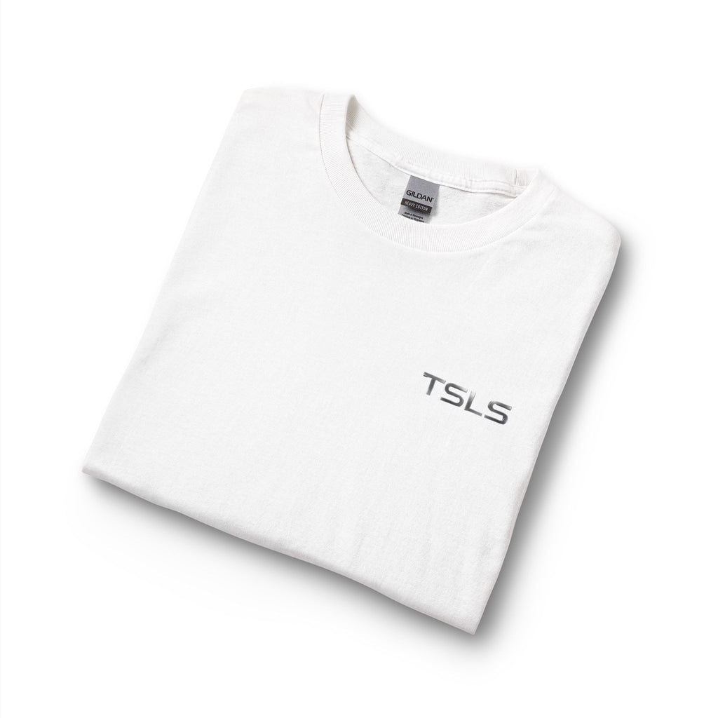 Sunset Drive Long Sleeve Tee — Beach Palm Photo Back Print