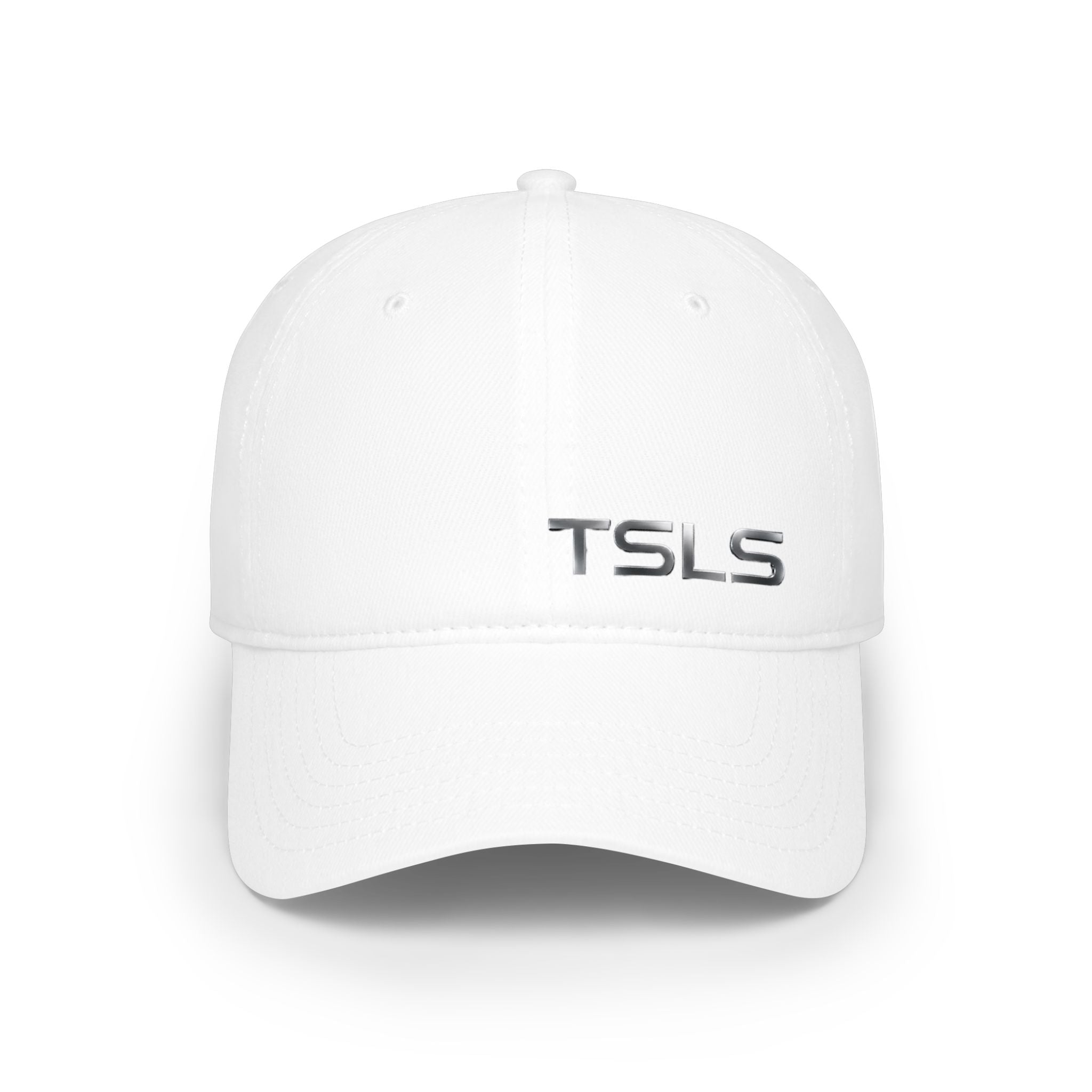 TSLS Embroidered Low Profile Baseball Cap — Red Casual Sport Hat