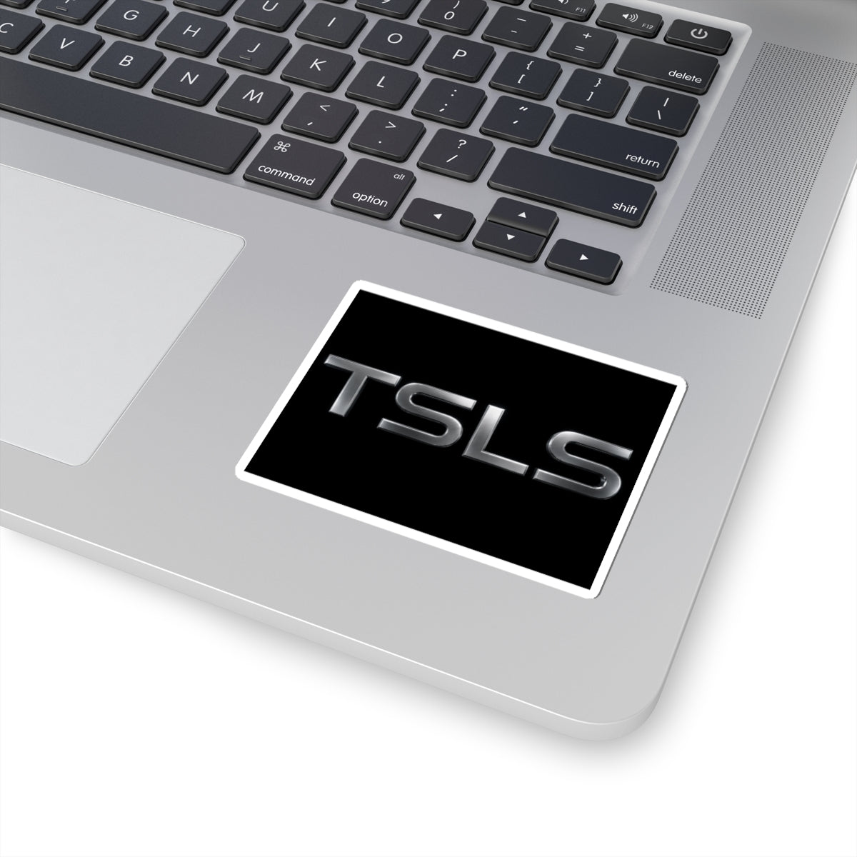 TSLS Metallic Logo Sticker – Glossy Kiss-Cut Vinyl