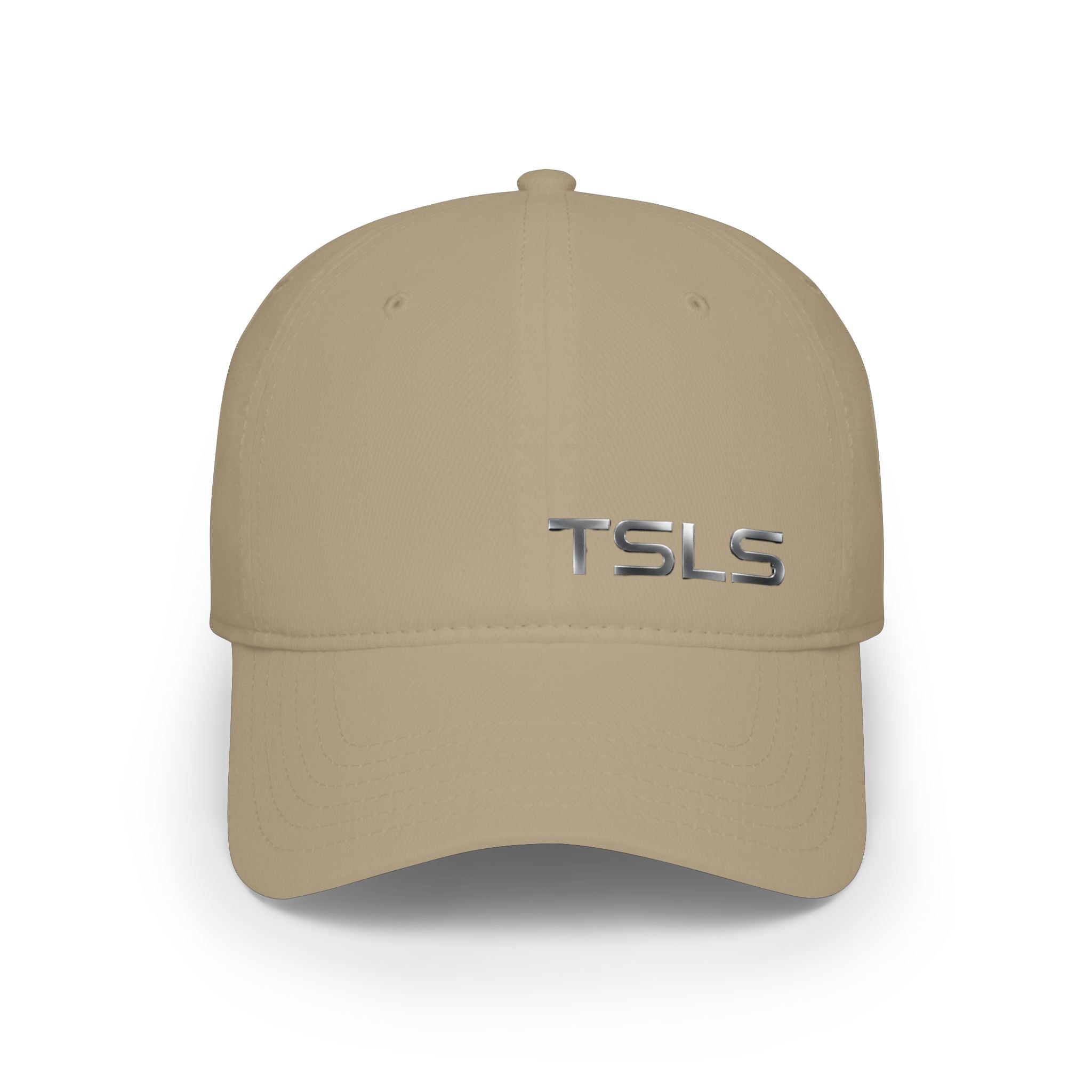 TSLS Embroidered Low Profile Baseball Cap — Red Casual Sport Hat