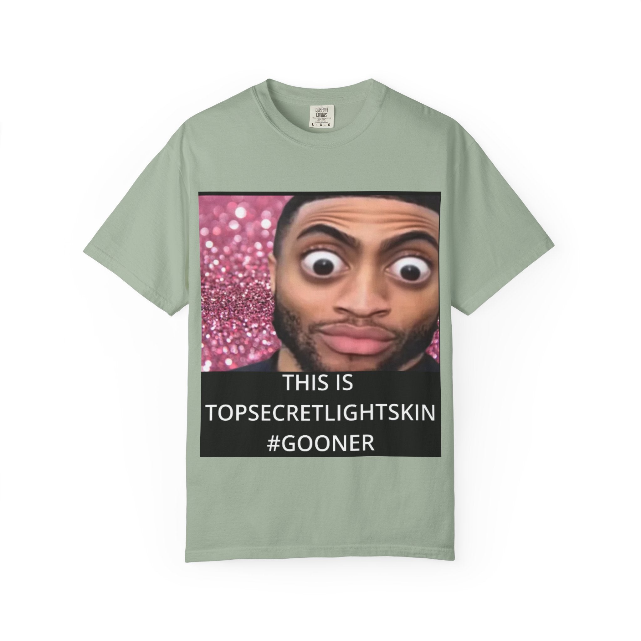 Zesty TSLS Meme Face T-Shirt | This Is TopSecretLightSkin #Gooner