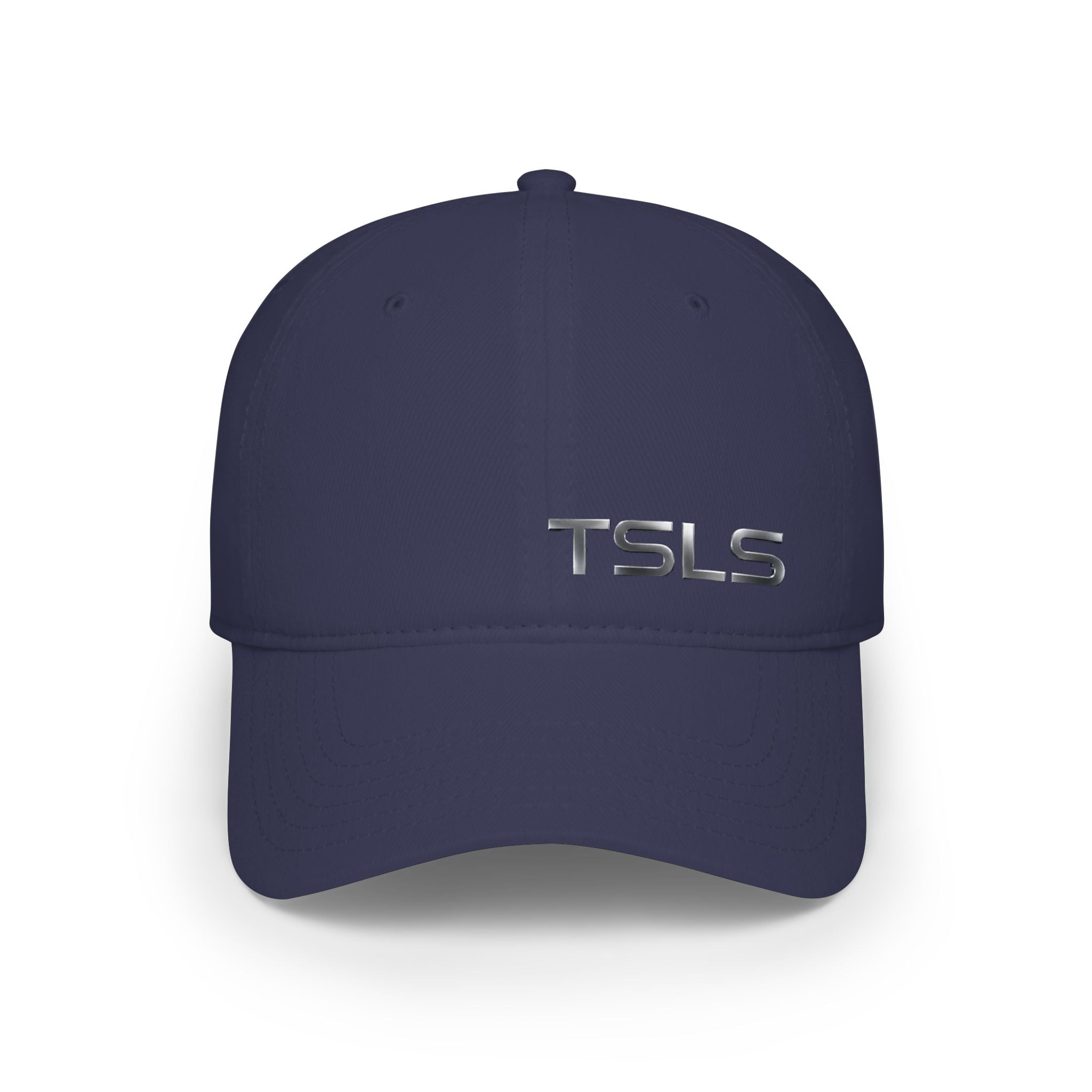 TSLS Embroidered Low Profile Baseball Cap — Red Casual Sport Hat