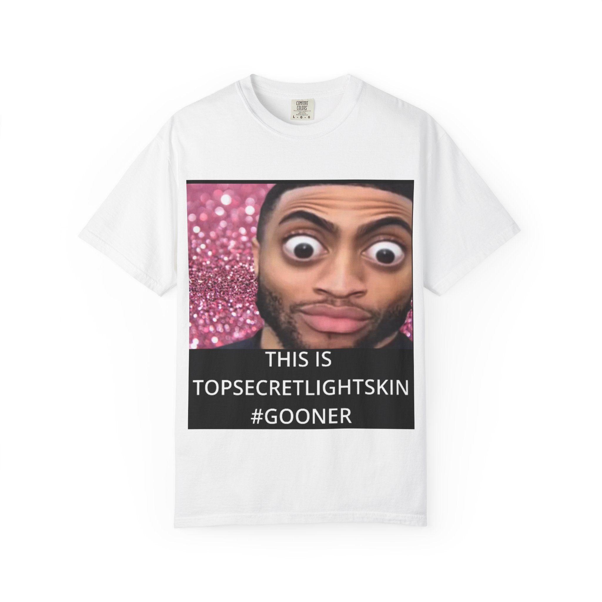 Zesty TSLS Meme Face T-Shirt | This Is TopSecretLightSkin #Gooner