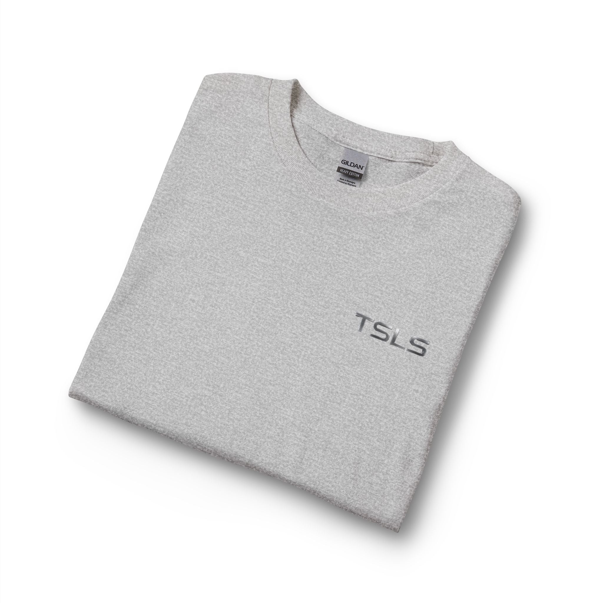 Sunset Drive Long Sleeve Tee — Beach Palm Photo Back Print