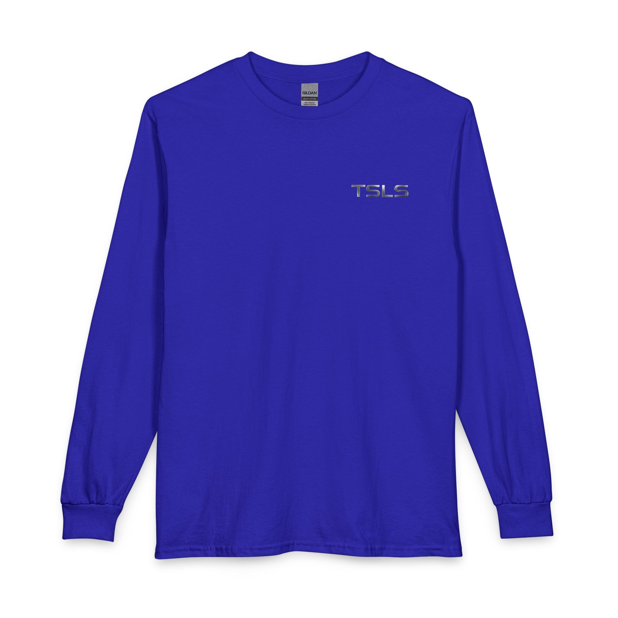 Sunset Drive Long Sleeve Tee — Beach Palm Photo Back Print