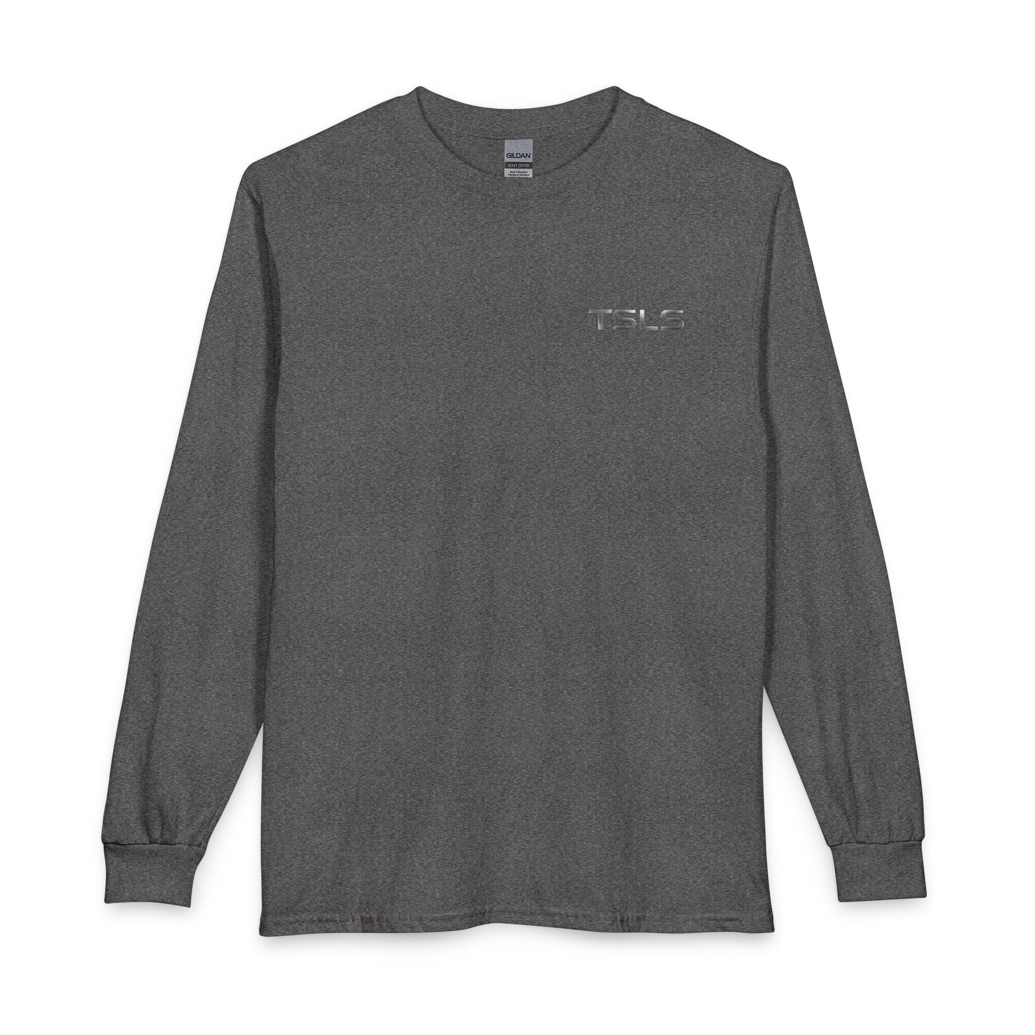 Sunset Drive Long Sleeve Tee — Beach Palm Photo Back Print
