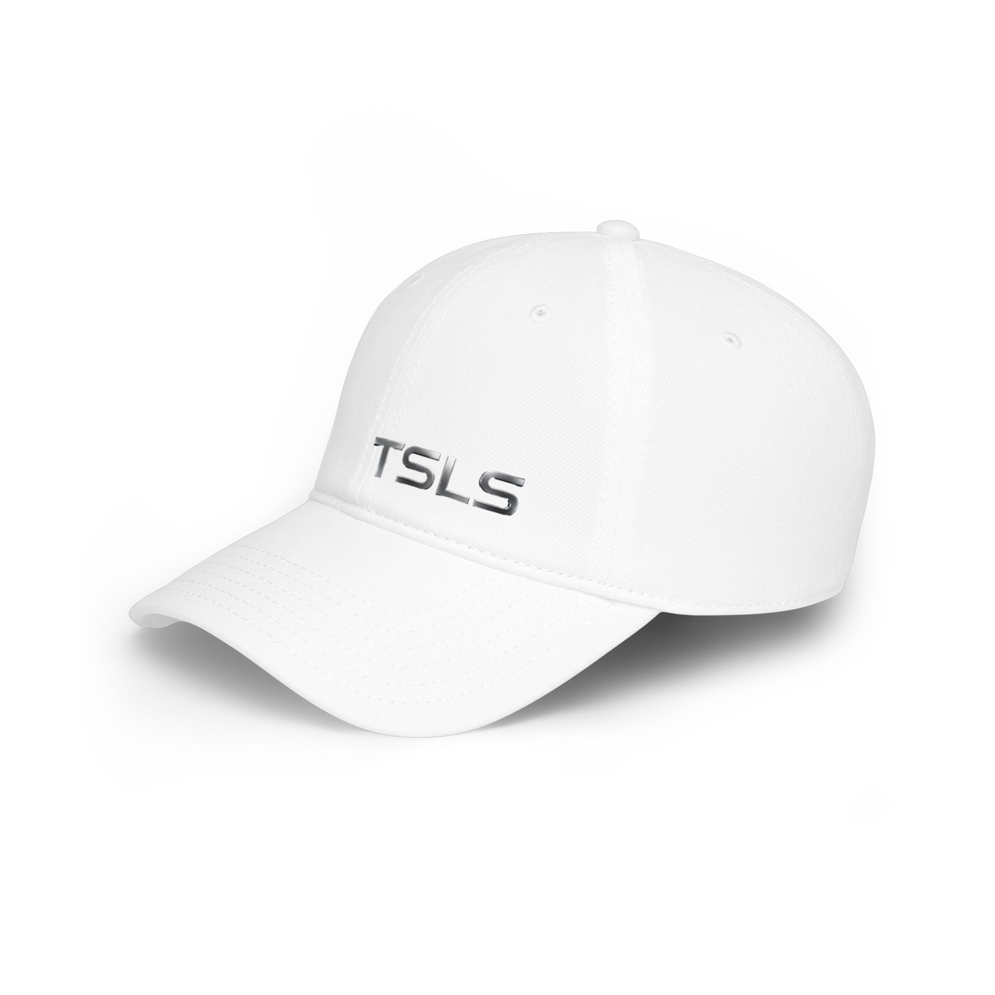 TSLS Embroidered Low Profile Baseball Cap — Red Casual Sport Hat