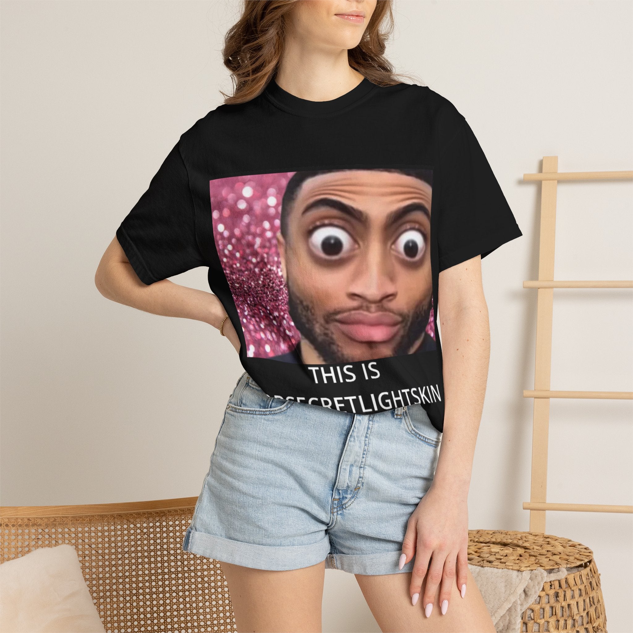 Zesty TSLS Meme Face T-Shirt | This Is TopSecretLightSkin #Gooner