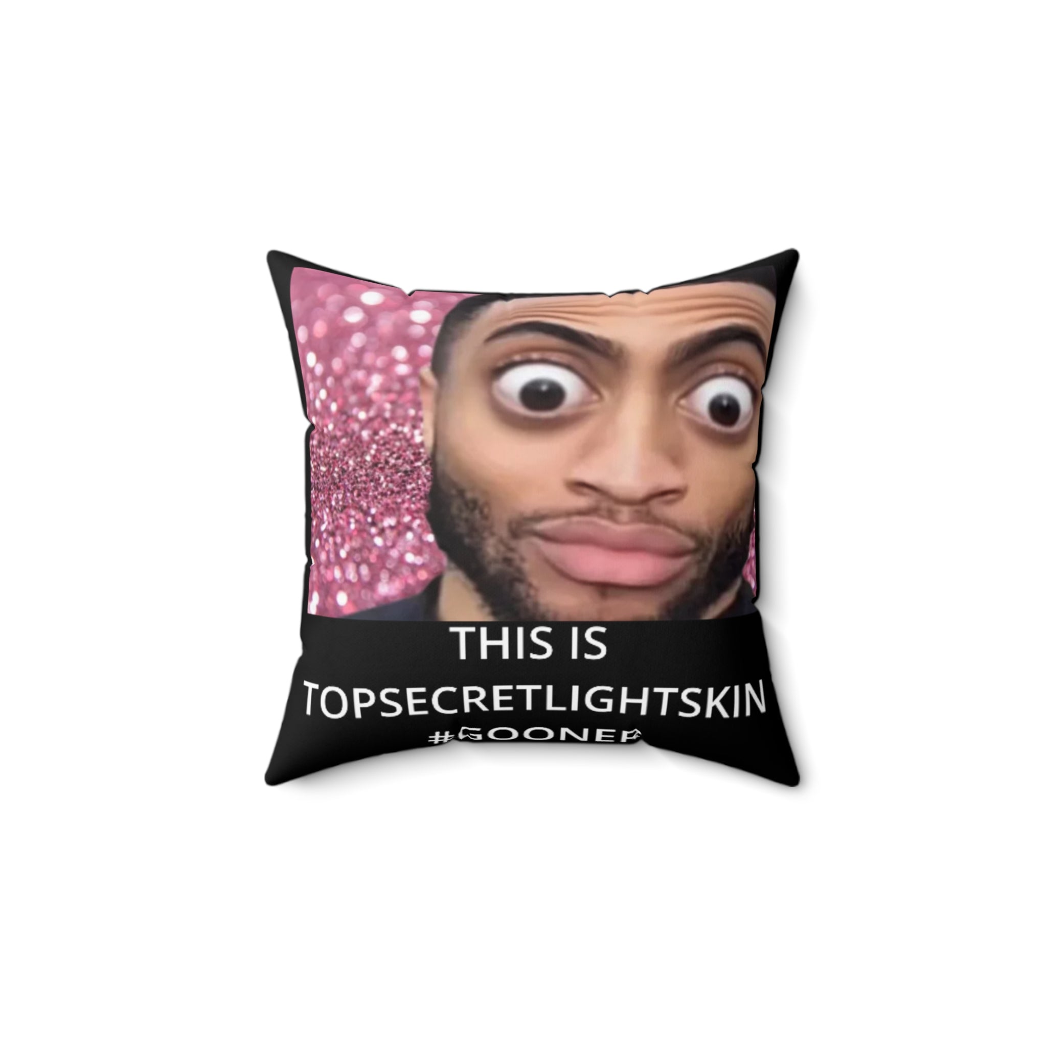 Zesty TSLS | Square Throw Pillow, Funny Meme Decor