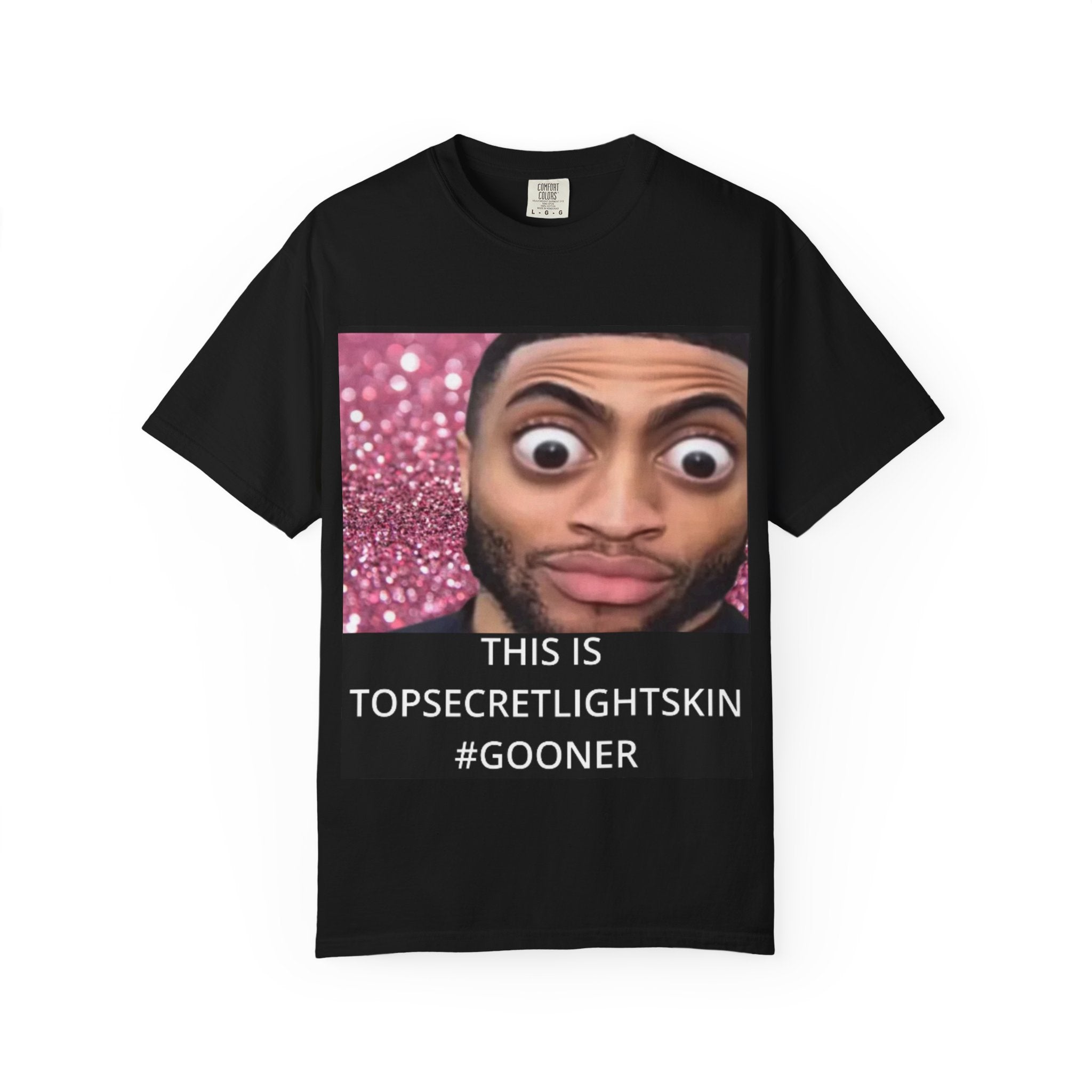 Zesty TSLS Meme Face T-Shirt | This Is TopSecretLightSkin #Gooner
