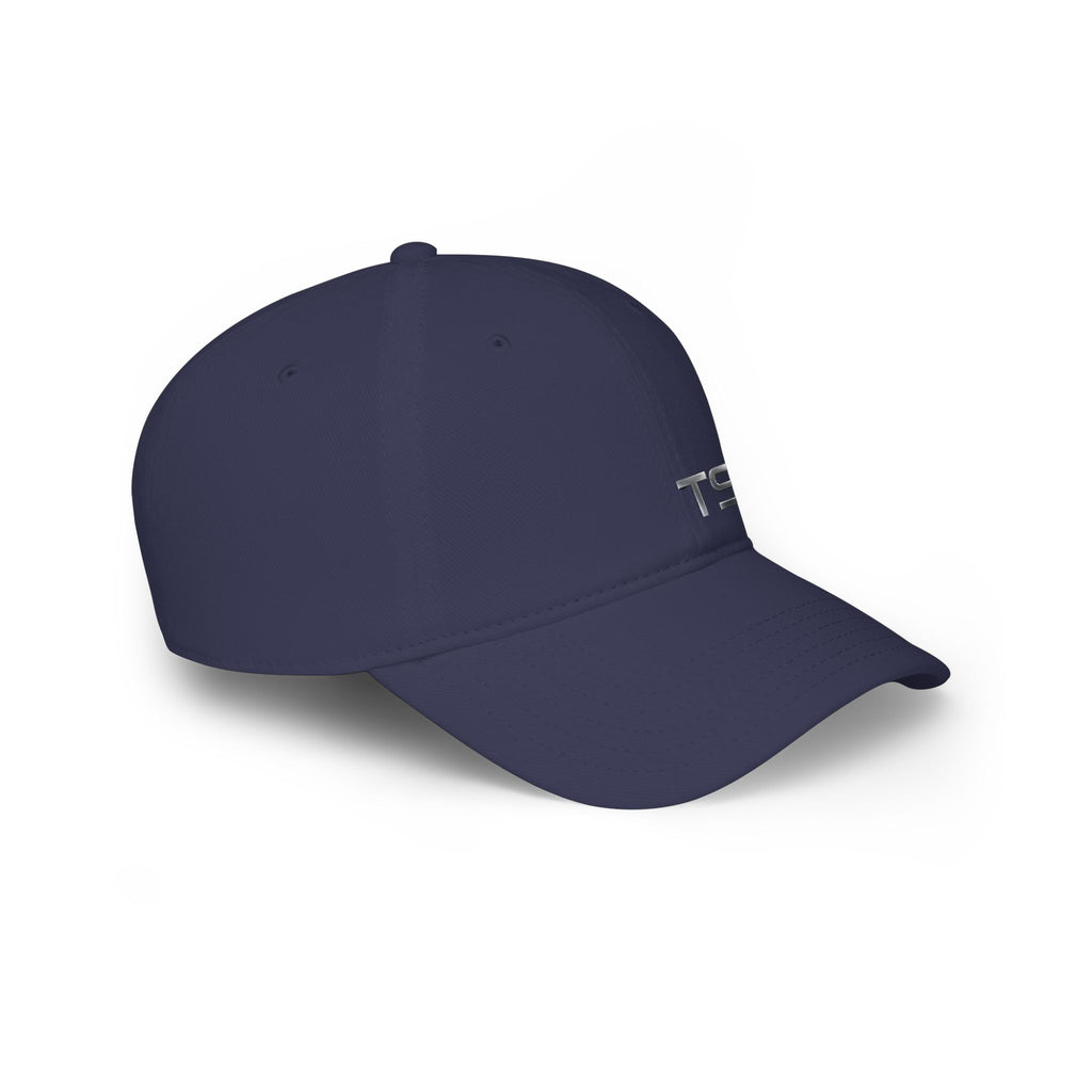 TSLS Embroidered Low Profile Baseball Cap — Red Casual Sport Hat