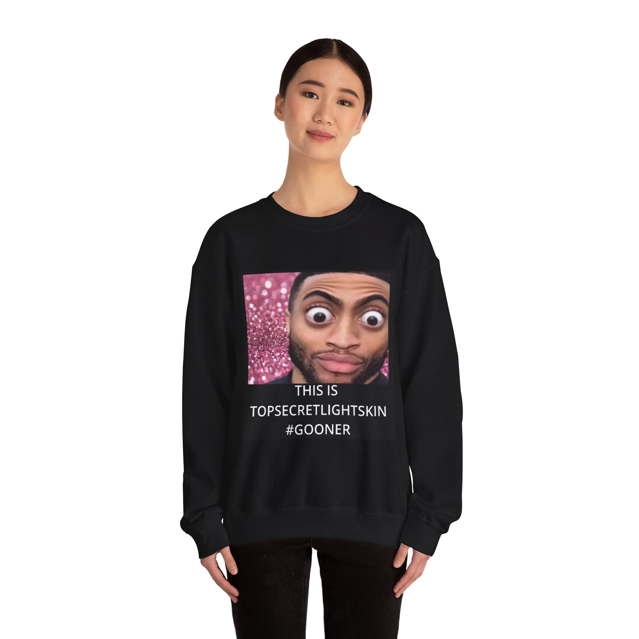 Zesty TSLS Meme Crewneck Sweatshirt | Meme Graphic Sweatshirt