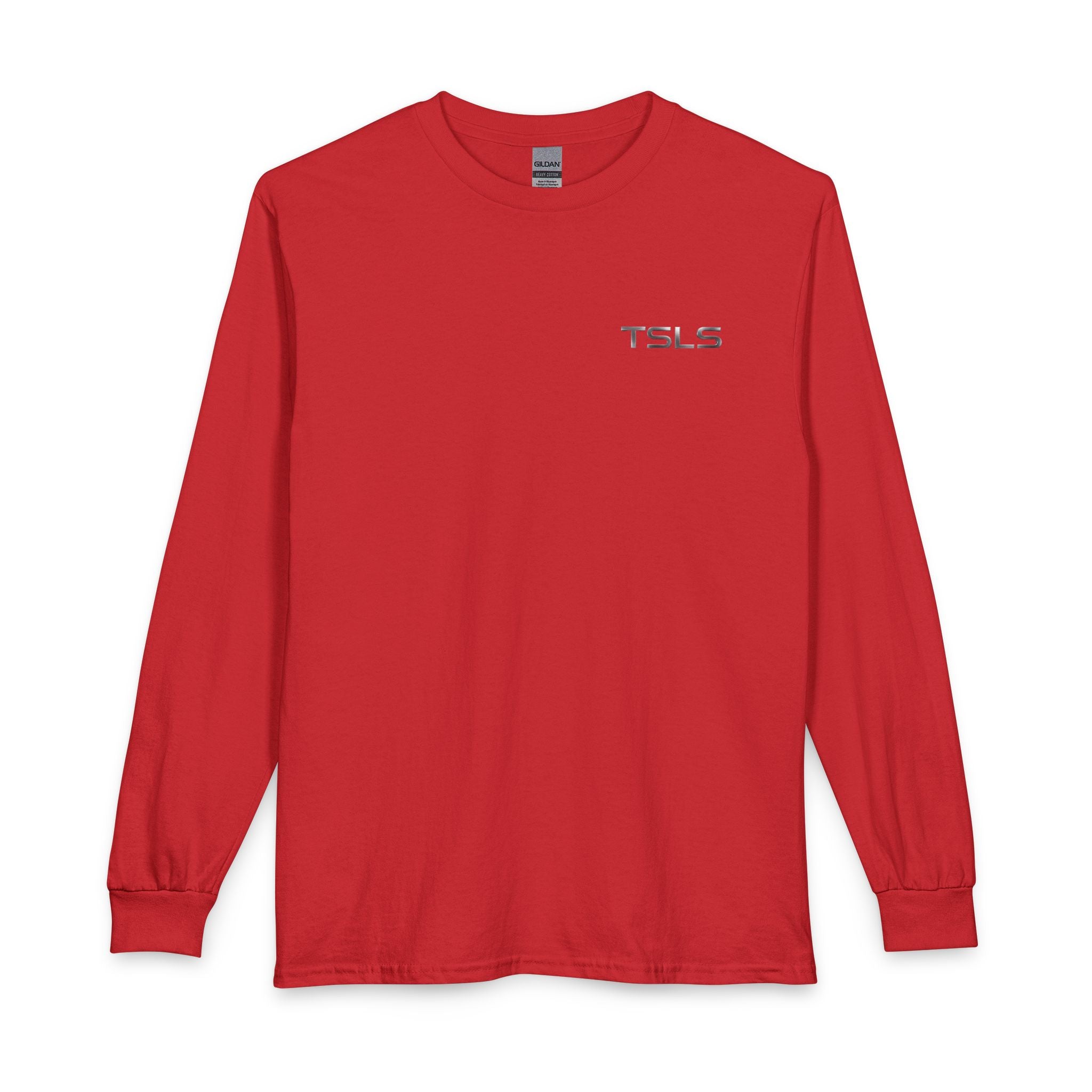 Sunset Drive Long Sleeve Tee — Beach Palm Photo Back Print