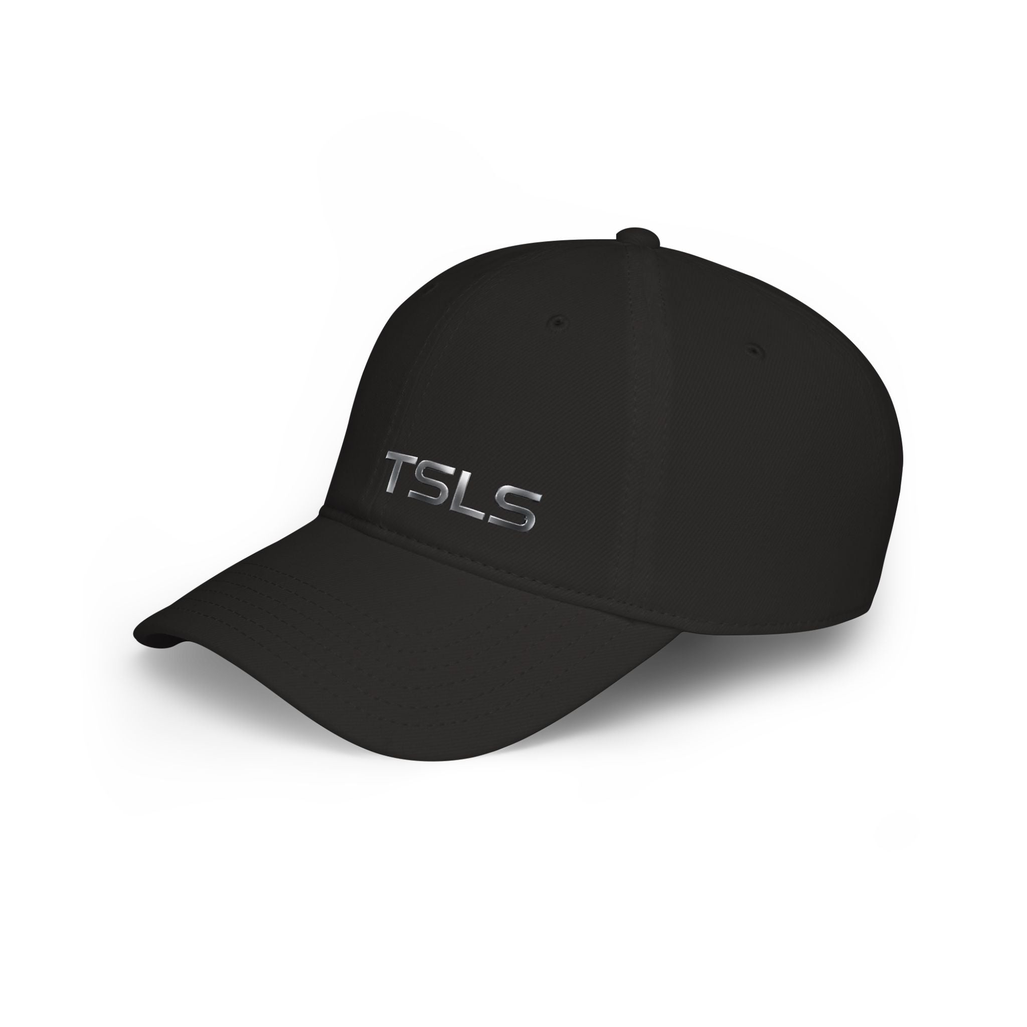 TSLS Embroidered Low Profile Baseball Cap — Red Casual Sport Hat