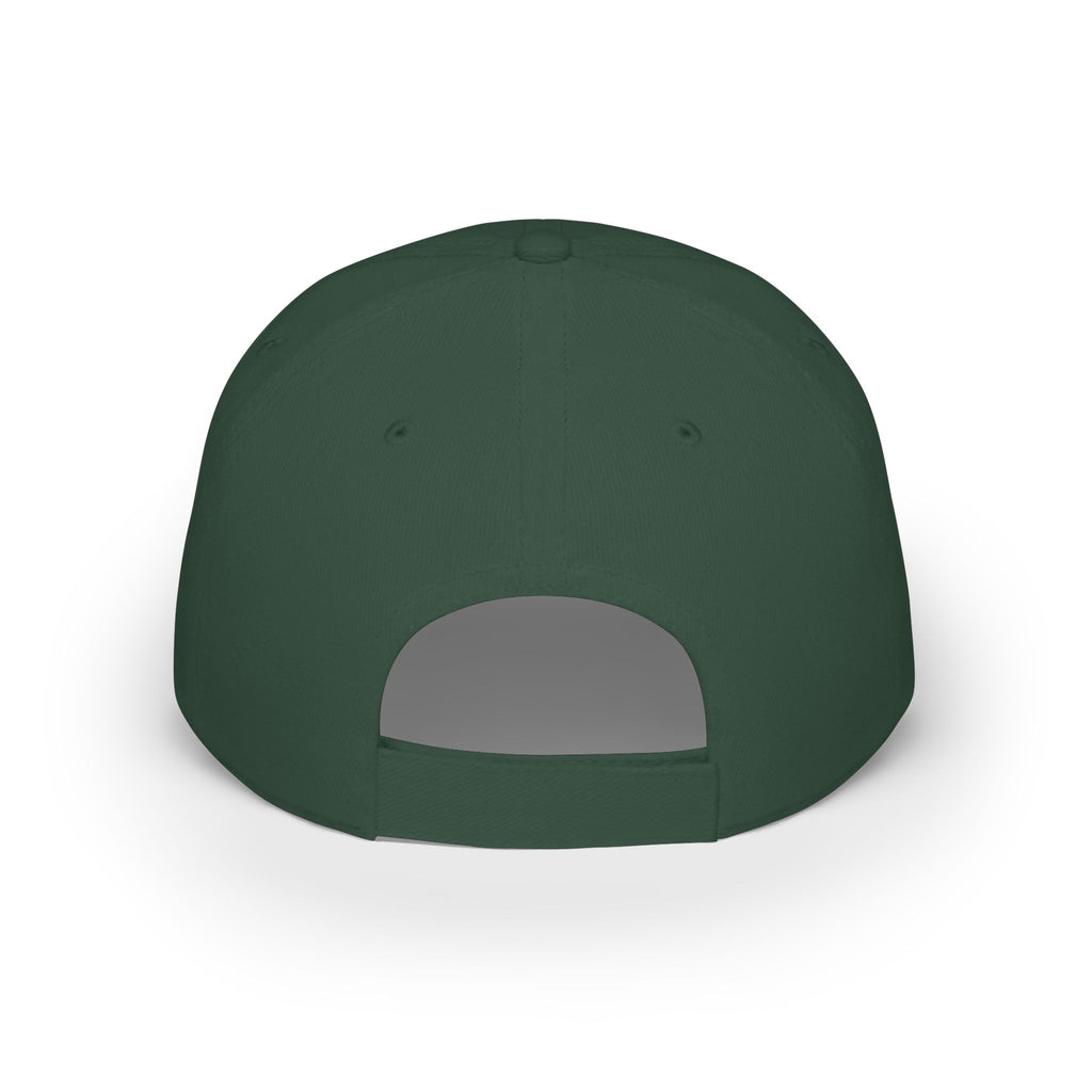TSLS Embroidered Low Profile Baseball Cap — Red Casual Sport Hat