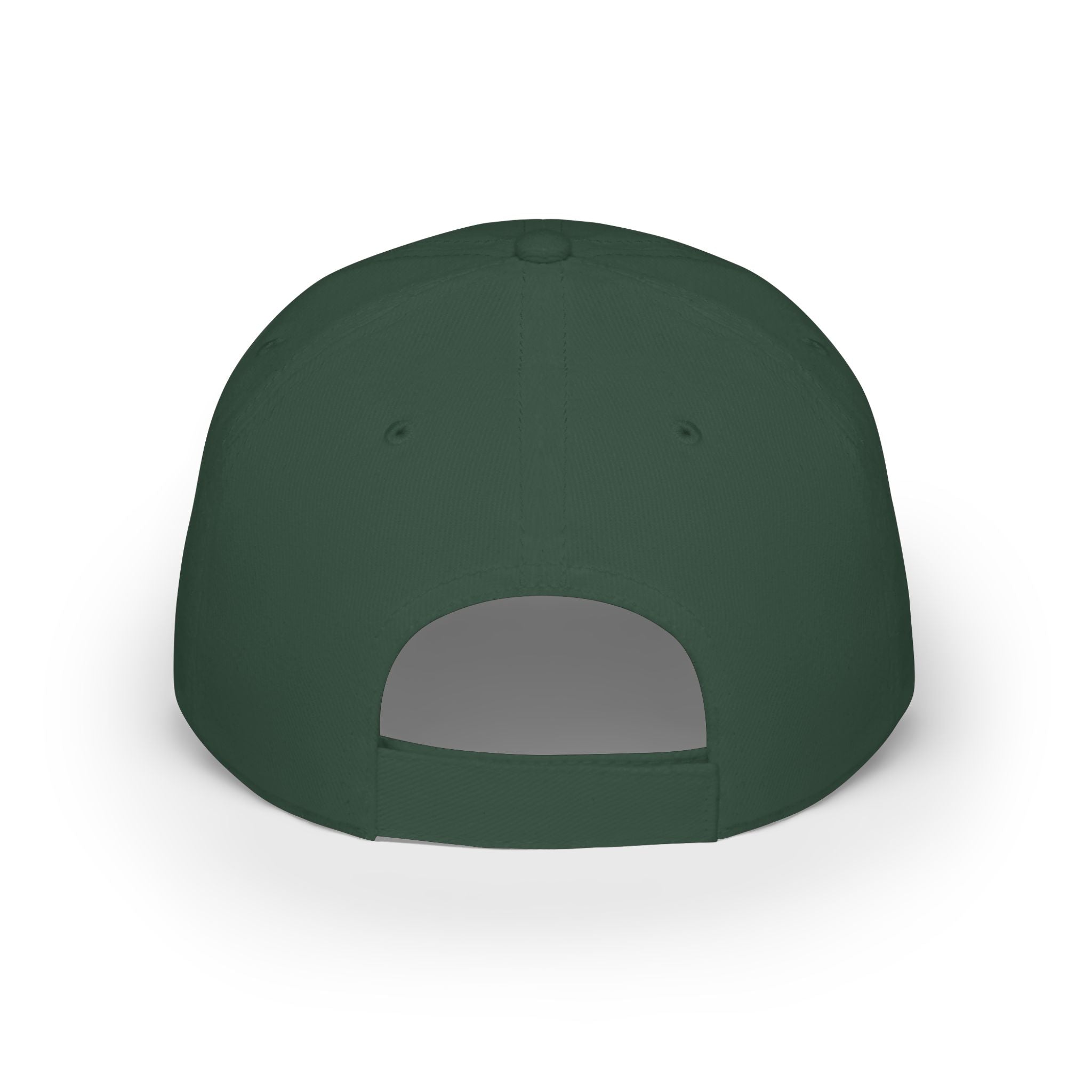 TSLS Embroidered Low Profile Baseball Cap — Red Casual Sport Hat