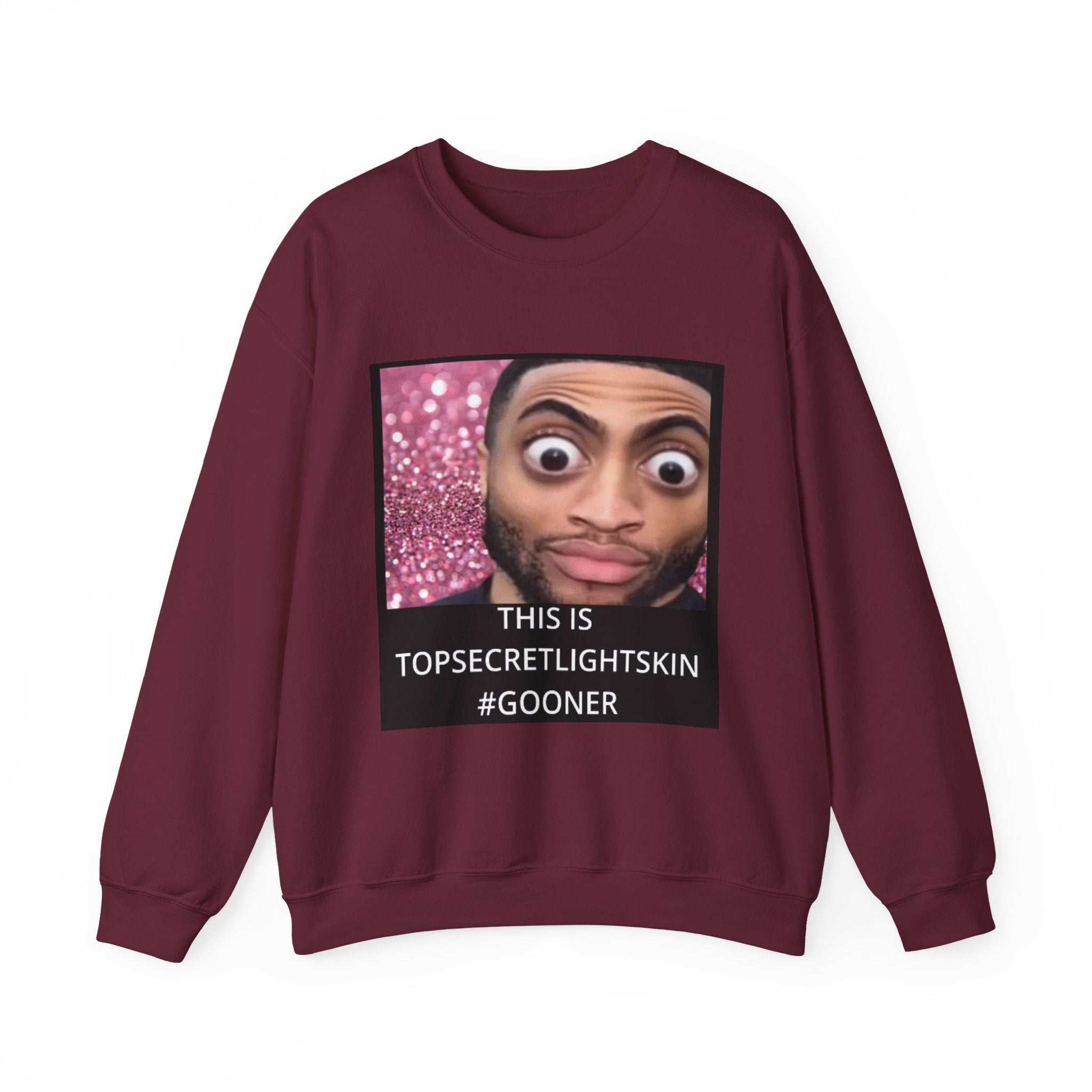 Zesty TSLS Meme Crewneck Sweatshirt | Meme Graphic Sweatshirt