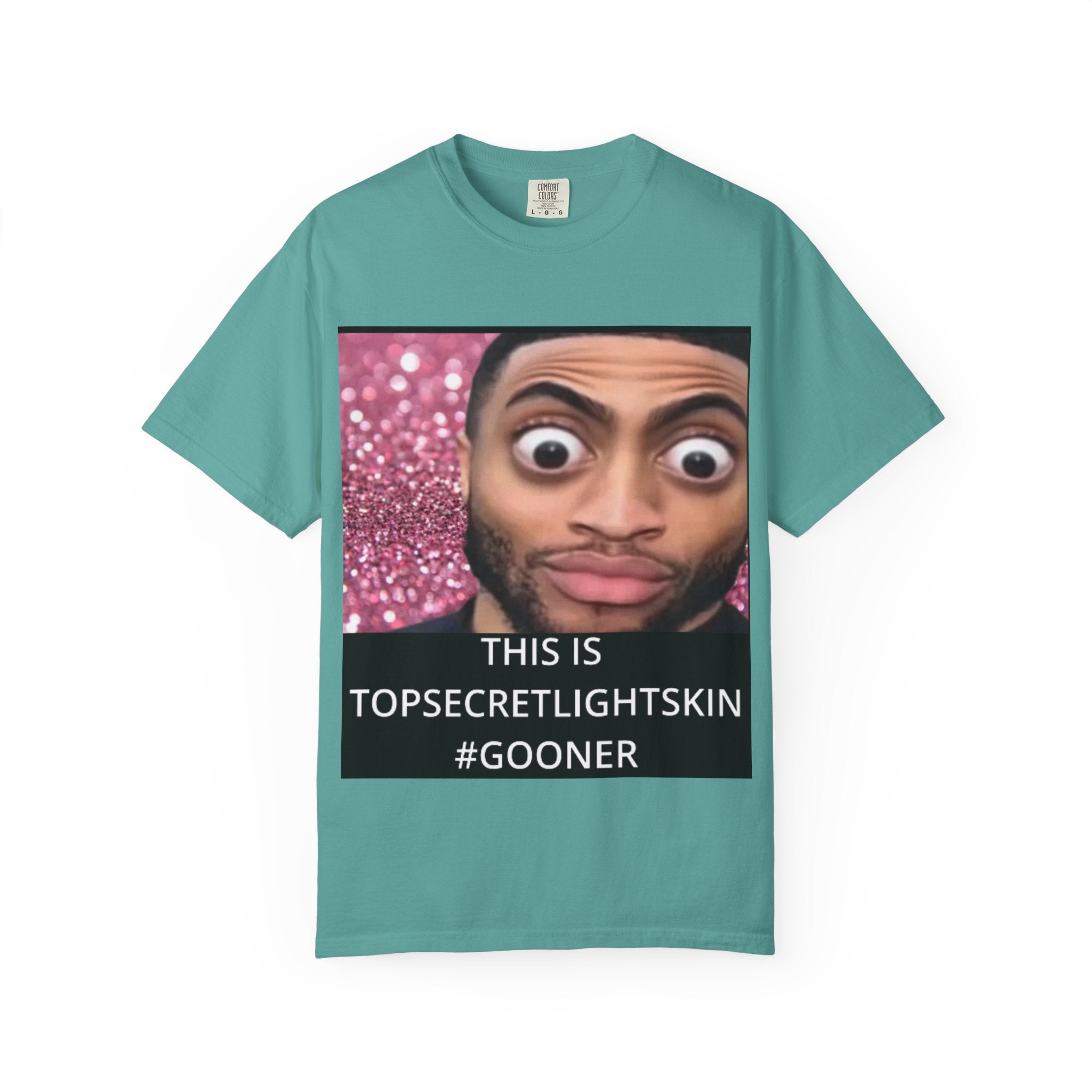 Zesty TSLS Meme Face T-Shirt | This Is TopSecretLightSkin #Gooner