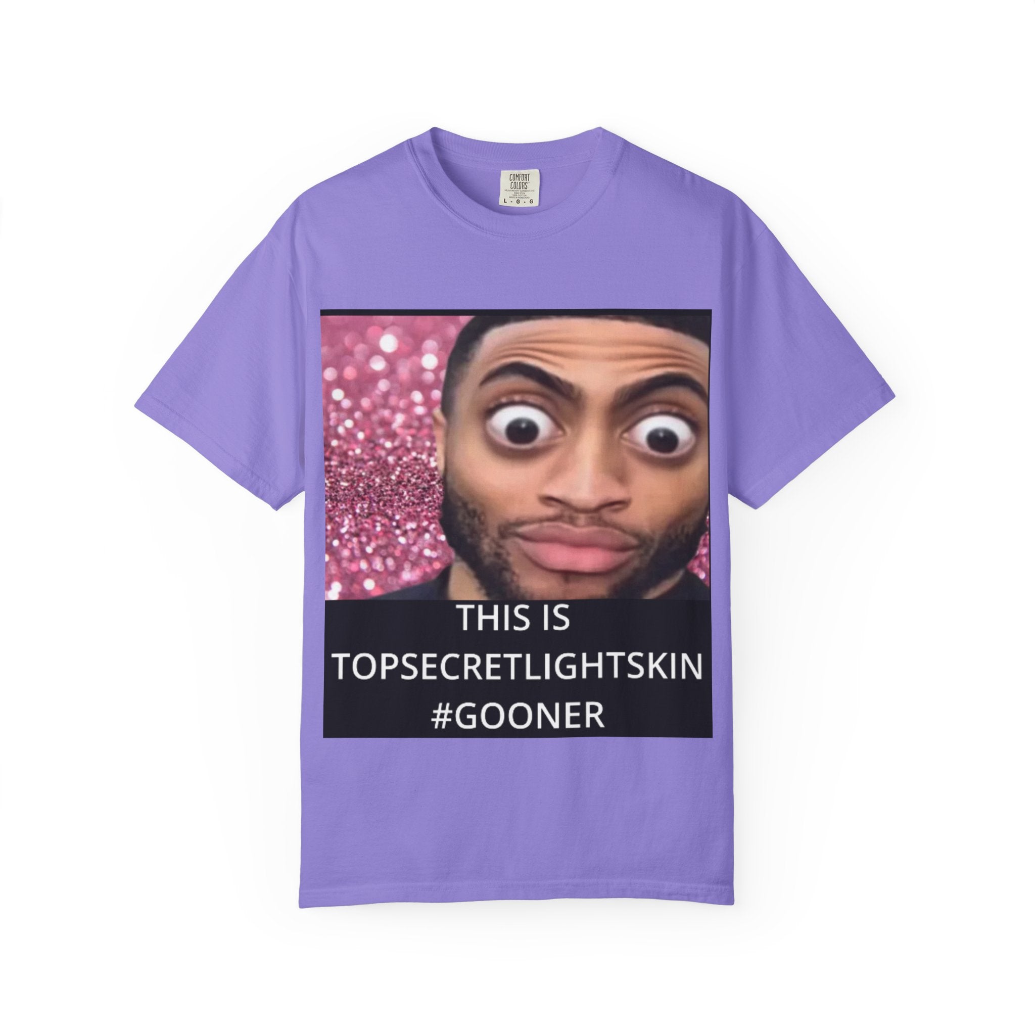 Zesty TSLS Meme Face T-Shirt | This Is TopSecretLightSkin #Gooner