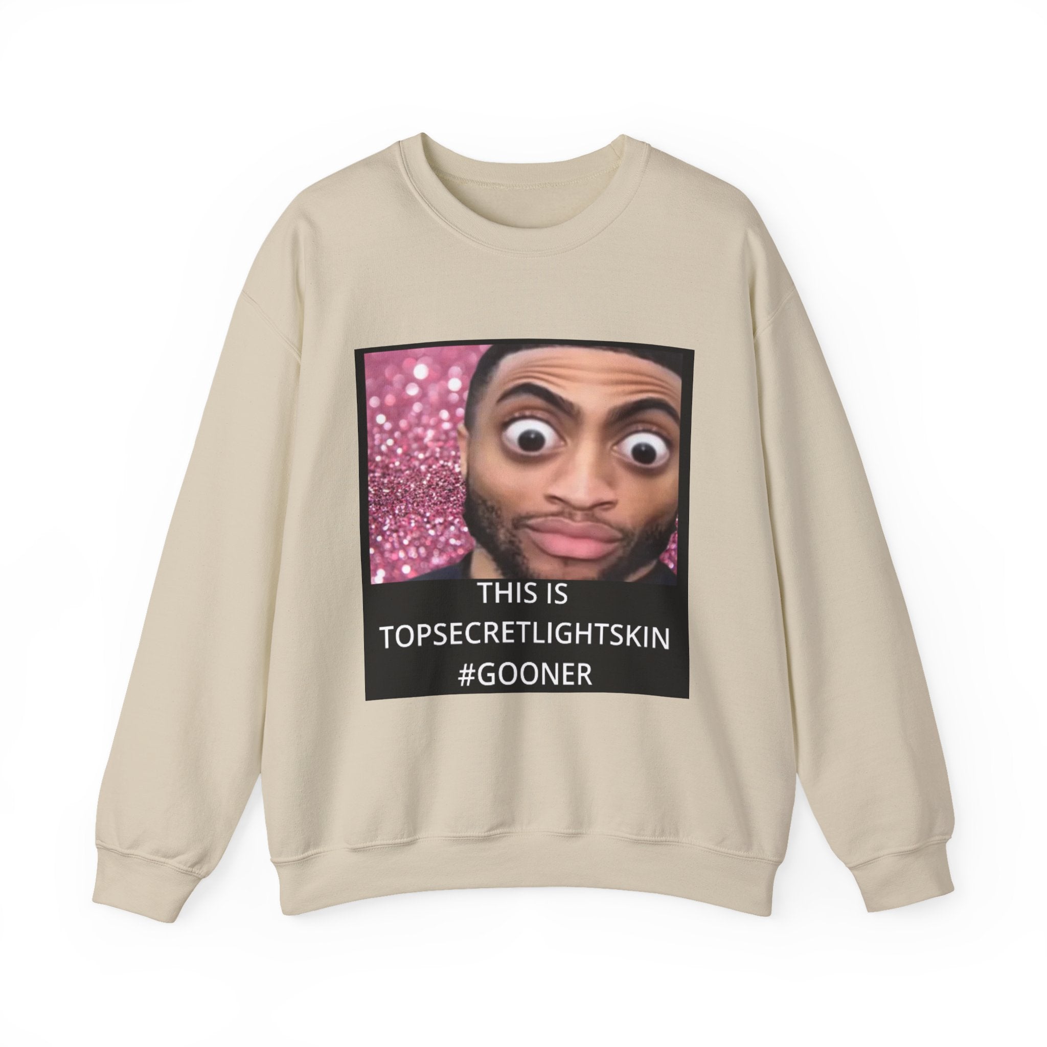 Zesty TSLS Meme Crewneck Sweatshirt | Meme Graphic Sweatshirt
