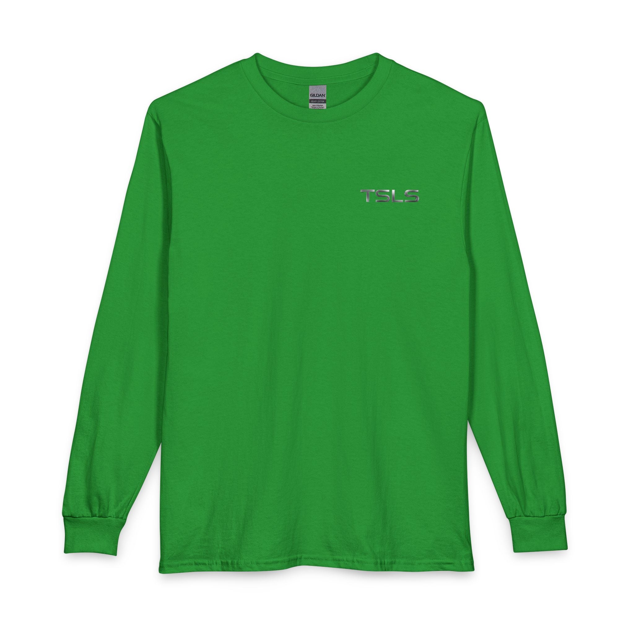 Sunset Drive Long Sleeve Tee — Beach Palm Photo Back Print