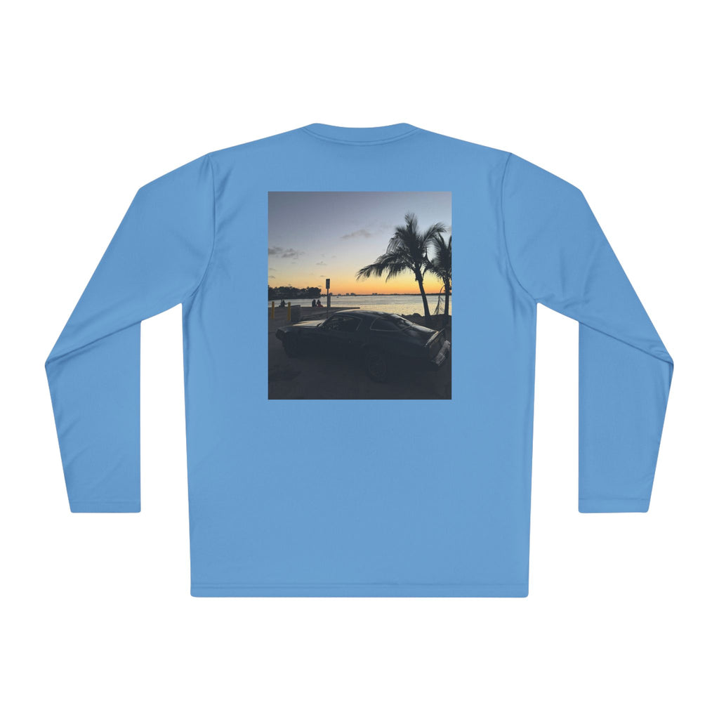 Sunset Drive Long Sleeve Tee —  lightweight sport Shirt (TSLS)
