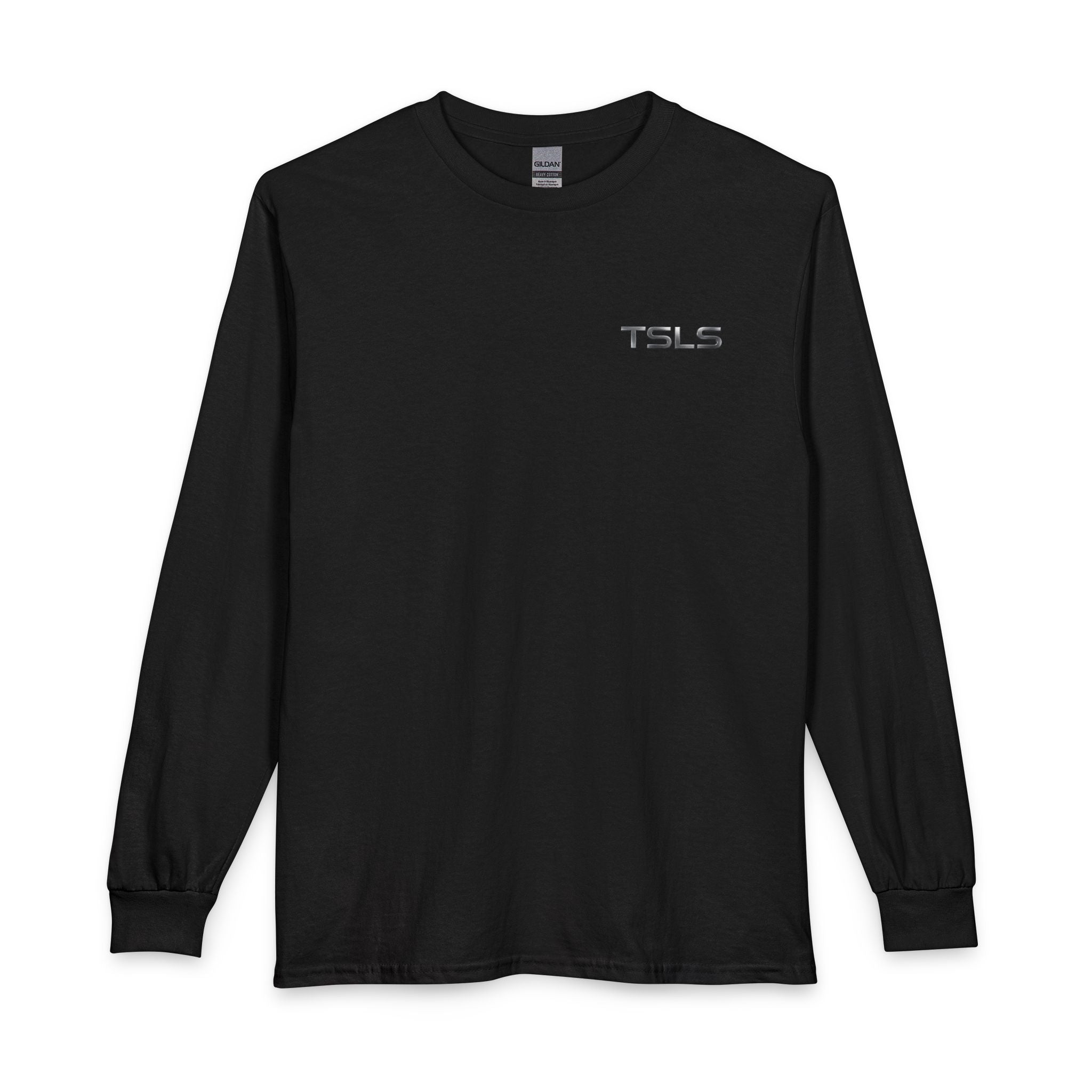 Sunset Drive Long Sleeve Tee — Beach Palm Photo Back Print
