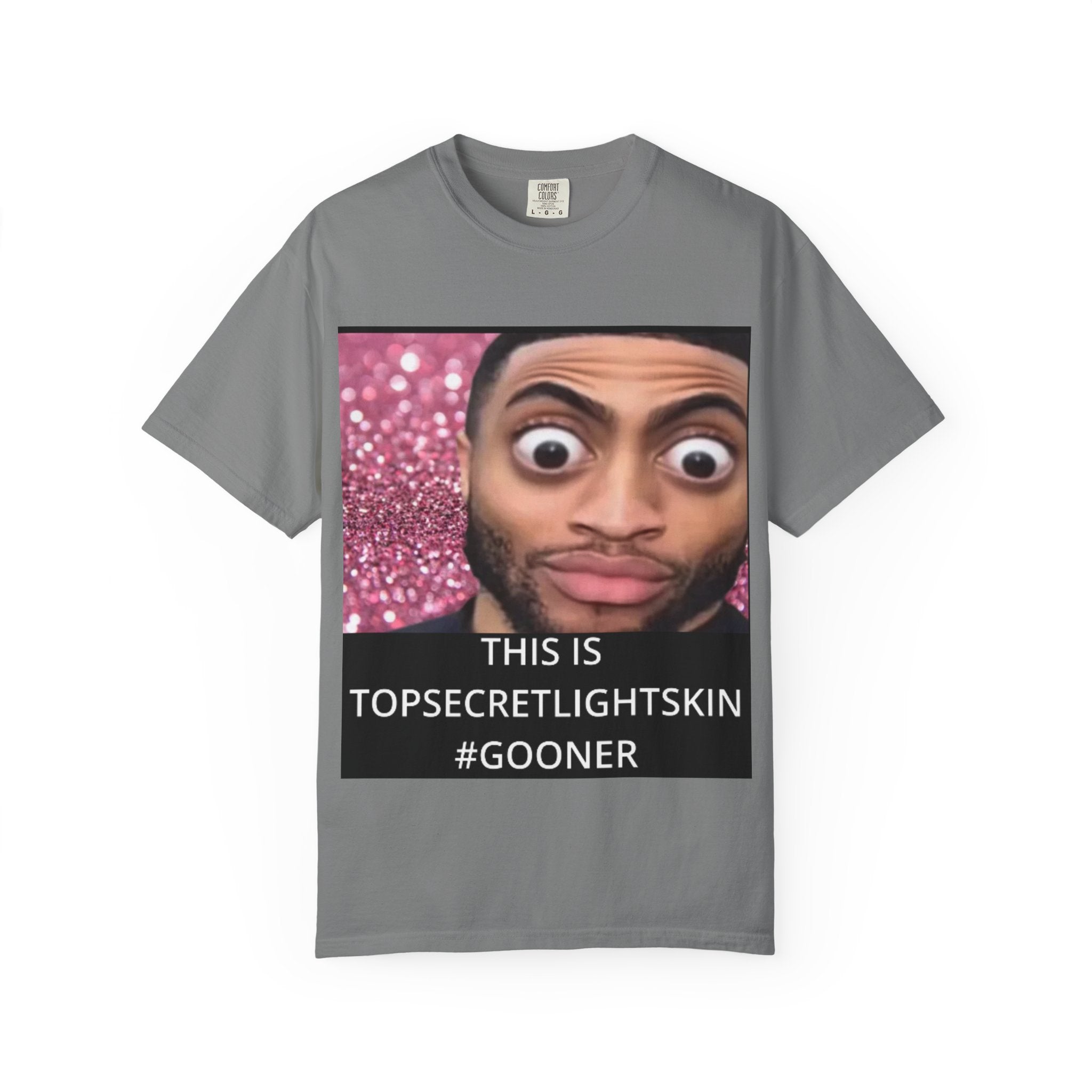 Zesty TSLS Meme Face T-Shirt | This Is TopSecretLightSkin #Gooner